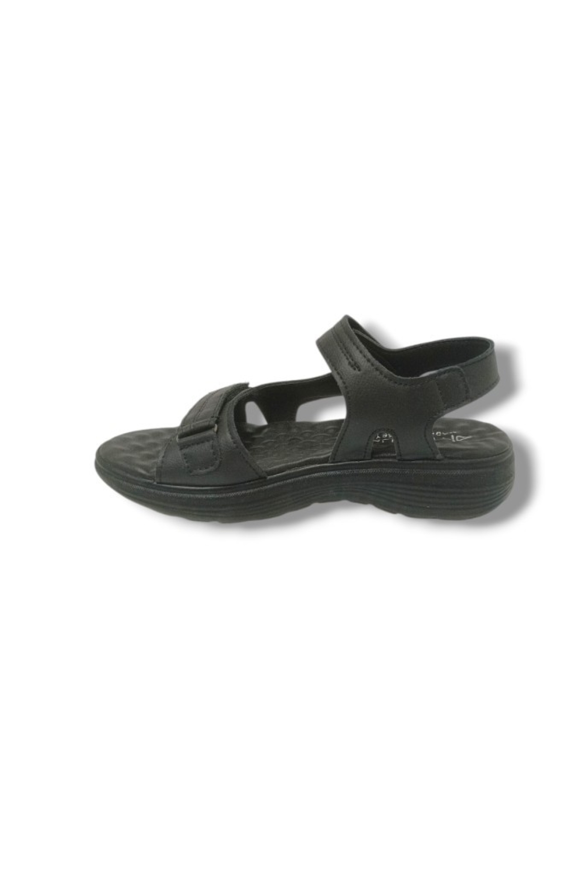 805-25 Deri Anatomik Cırt Bant Kadın Sandalet - Görsel 4