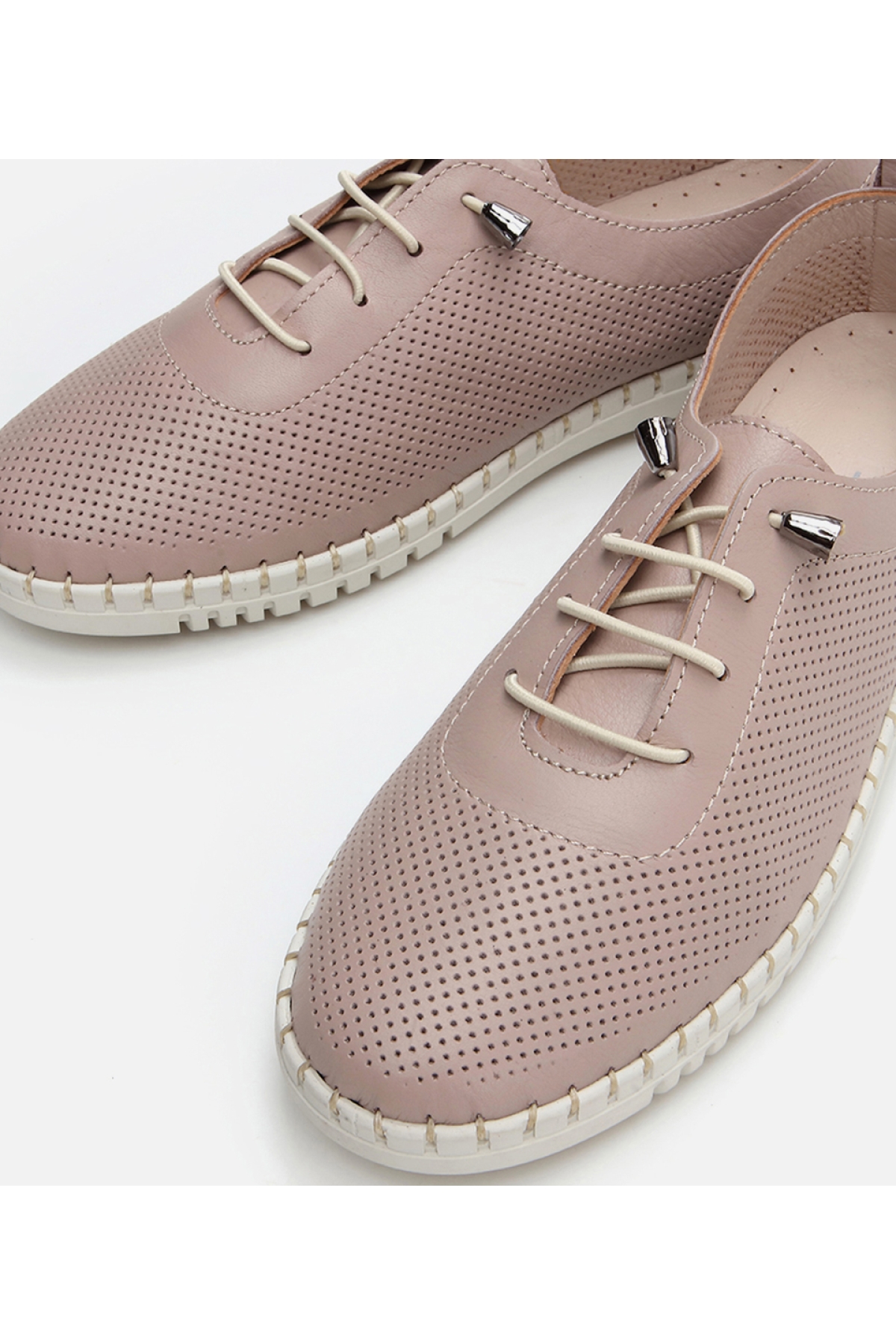 Kadın Deri Vizon Loafer - Görsel 5