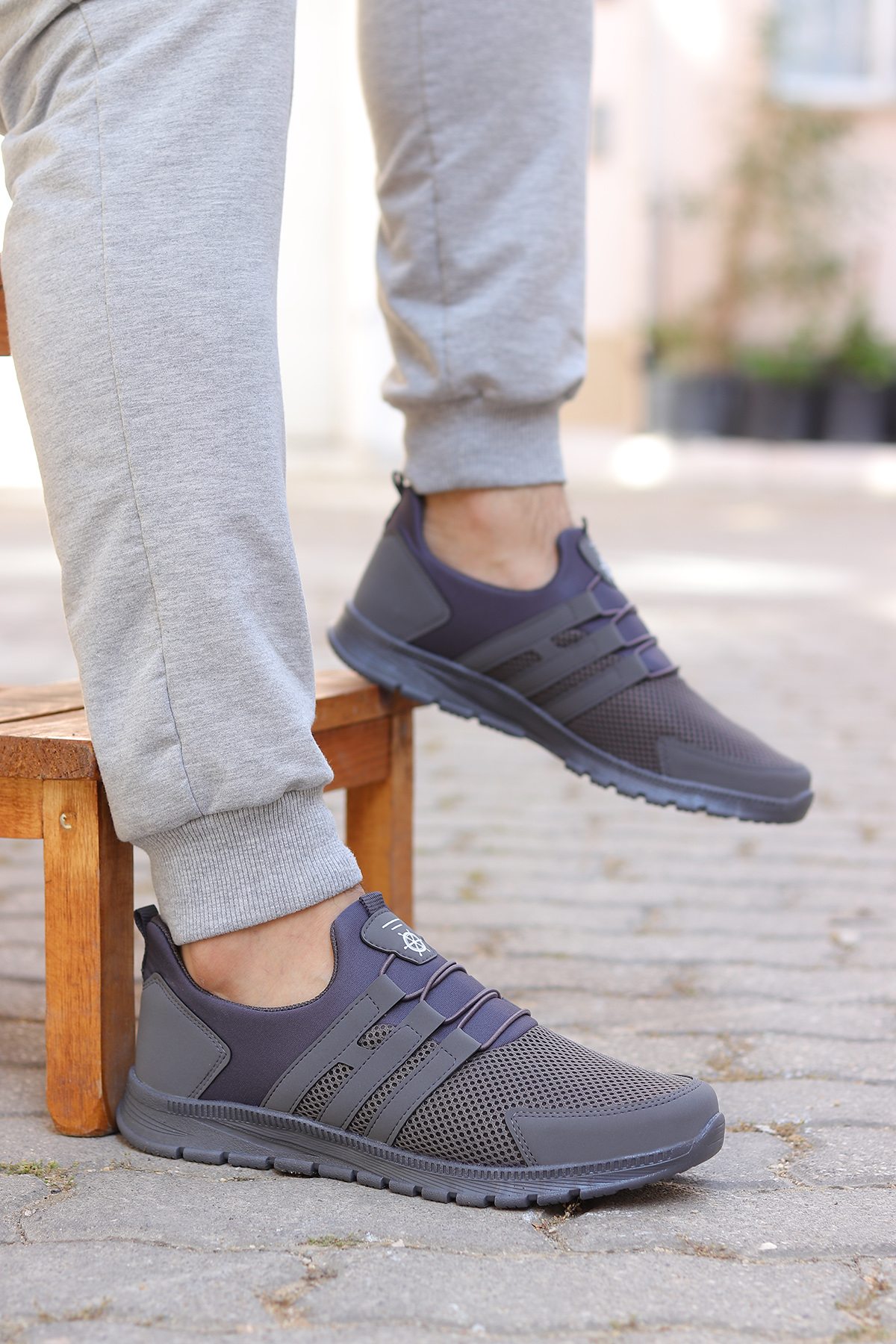 Huboss Rahat Taban Bağcıksız Erkek Spor Ayakkabı - Görsel 4