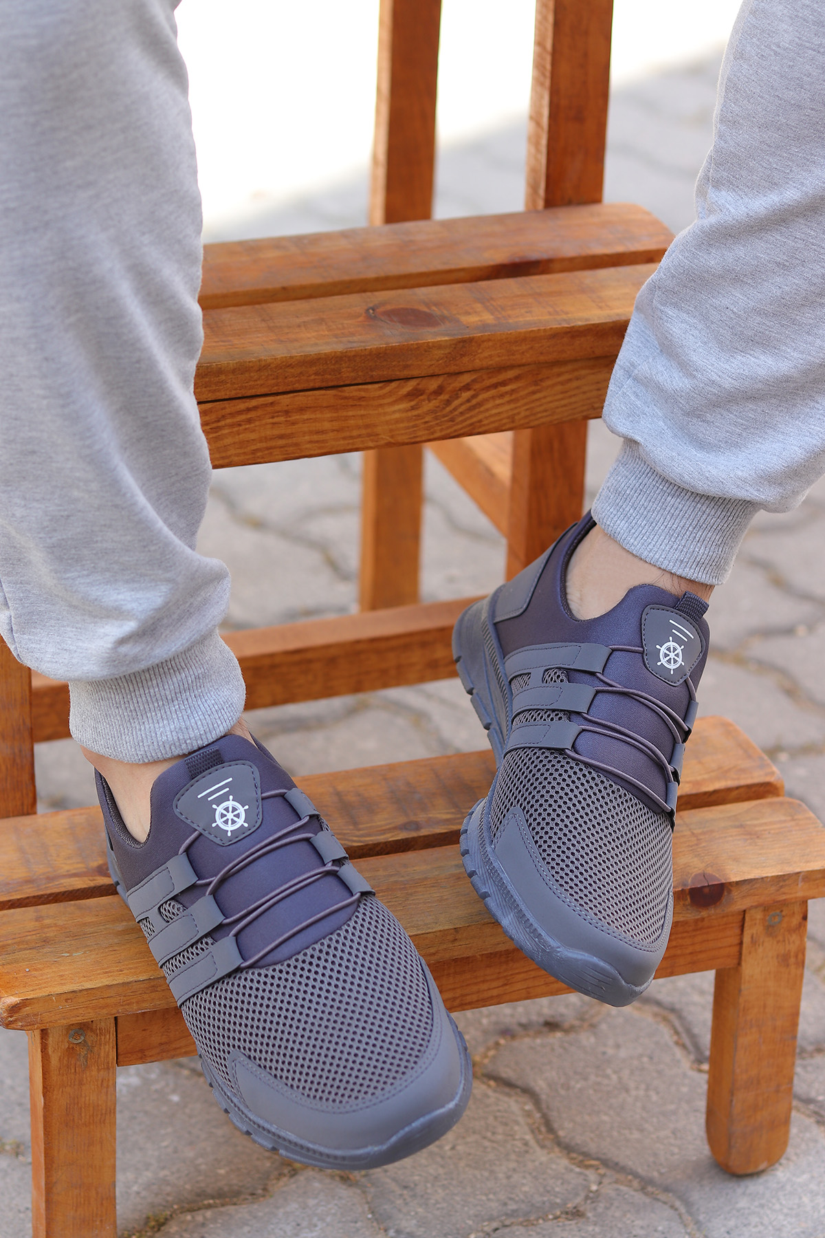 Huboss Rahat Taban Bağcıksız Erkek Spor Ayakkabı - Görsel 5