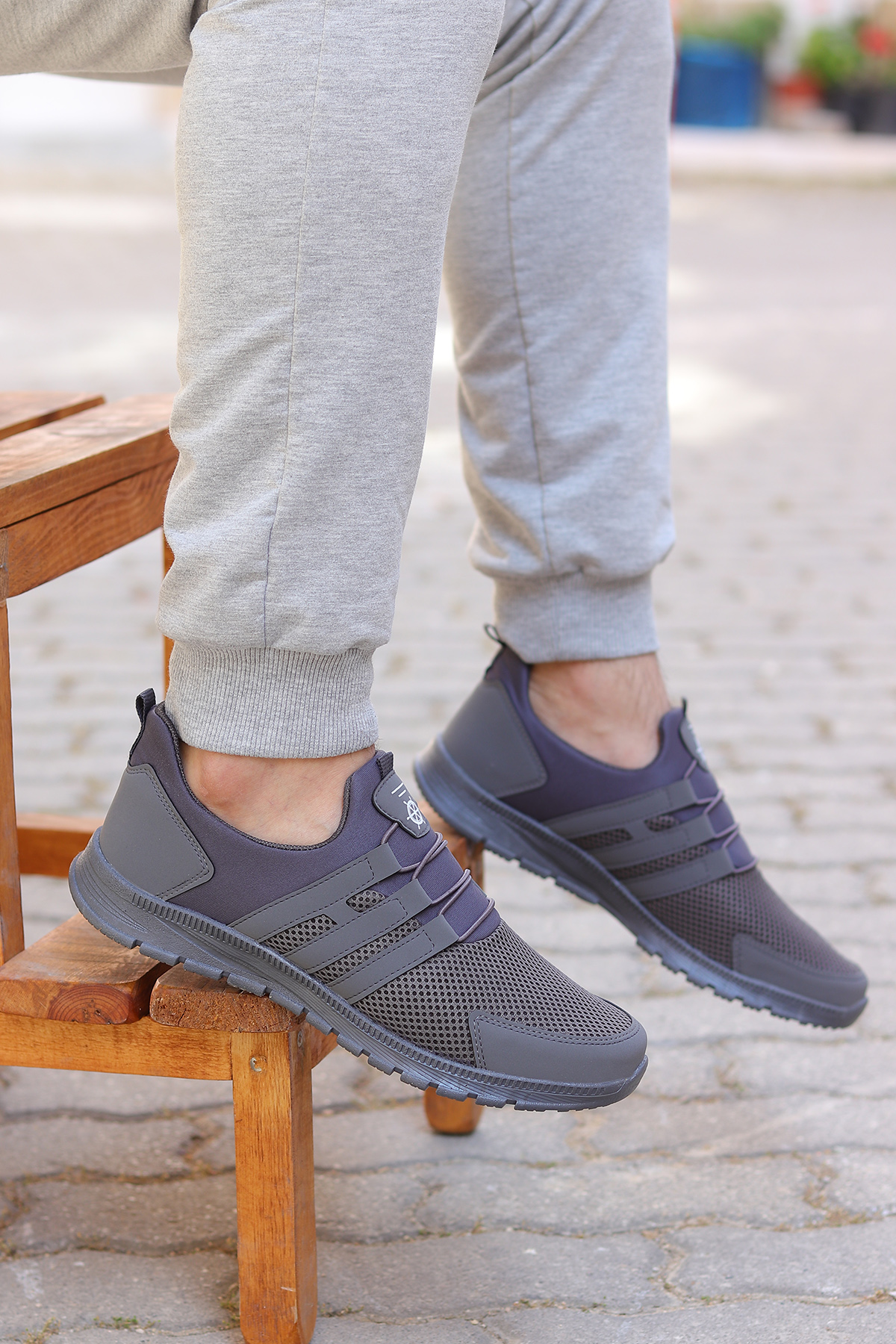 Huboss Rahat Taban Bağcıksız Erkek Spor Ayakkabı - Görsel 6