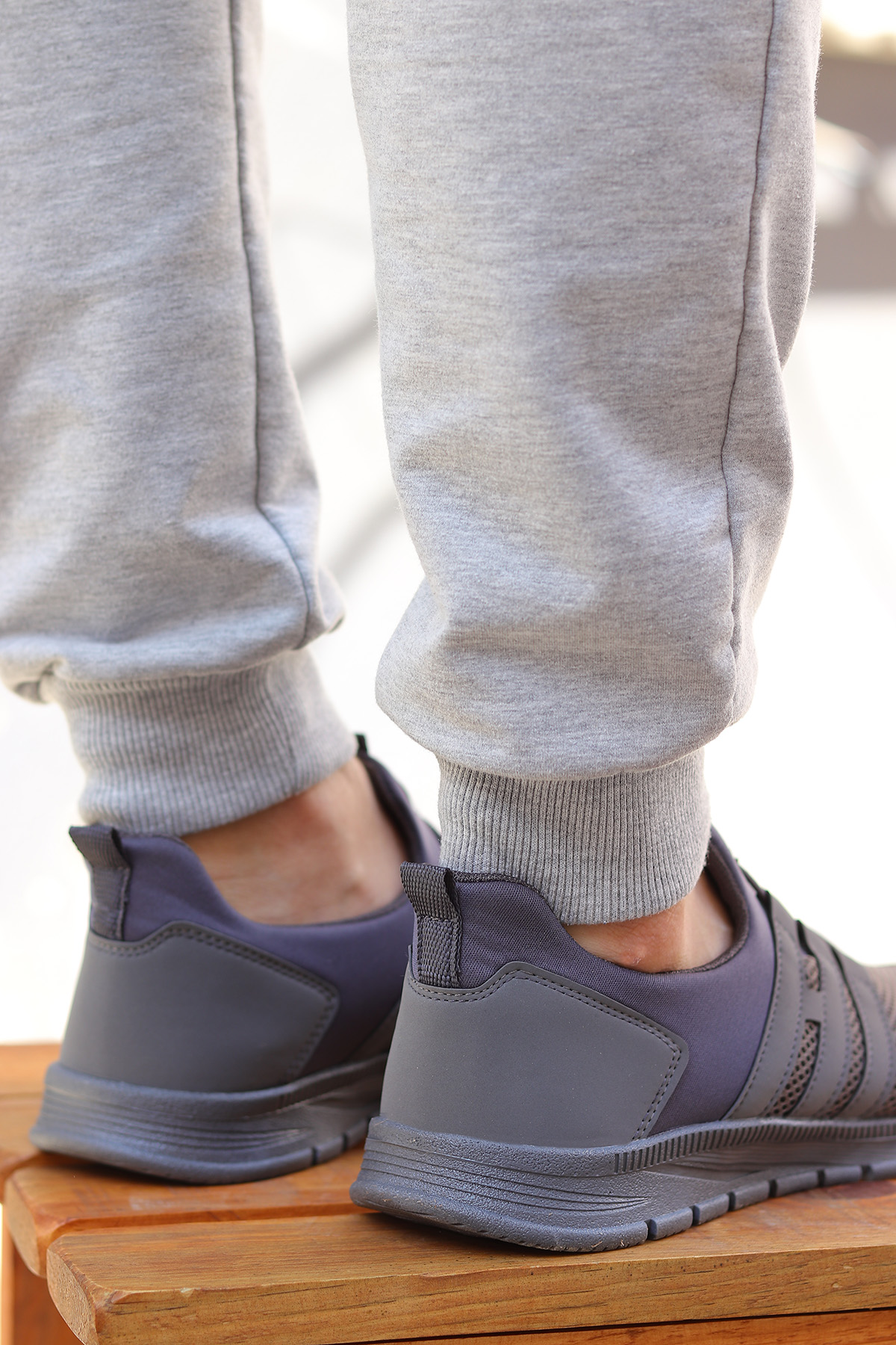 Huboss Rahat Taban Bağcıksız Erkek Spor Ayakkabı - Görsel 8