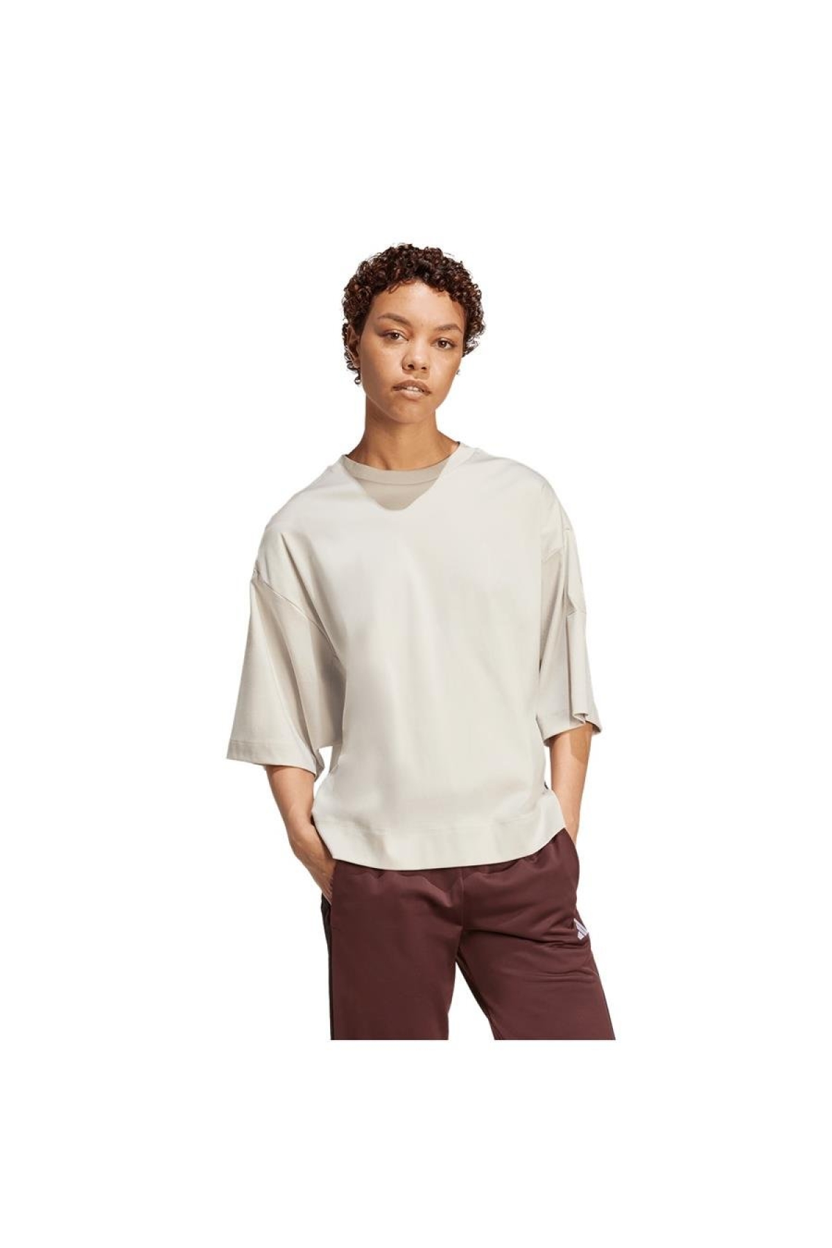 Bej Kadın T-shirt W ALL SZN SL T JV9889 Fiyatları - 201543710 | Flo