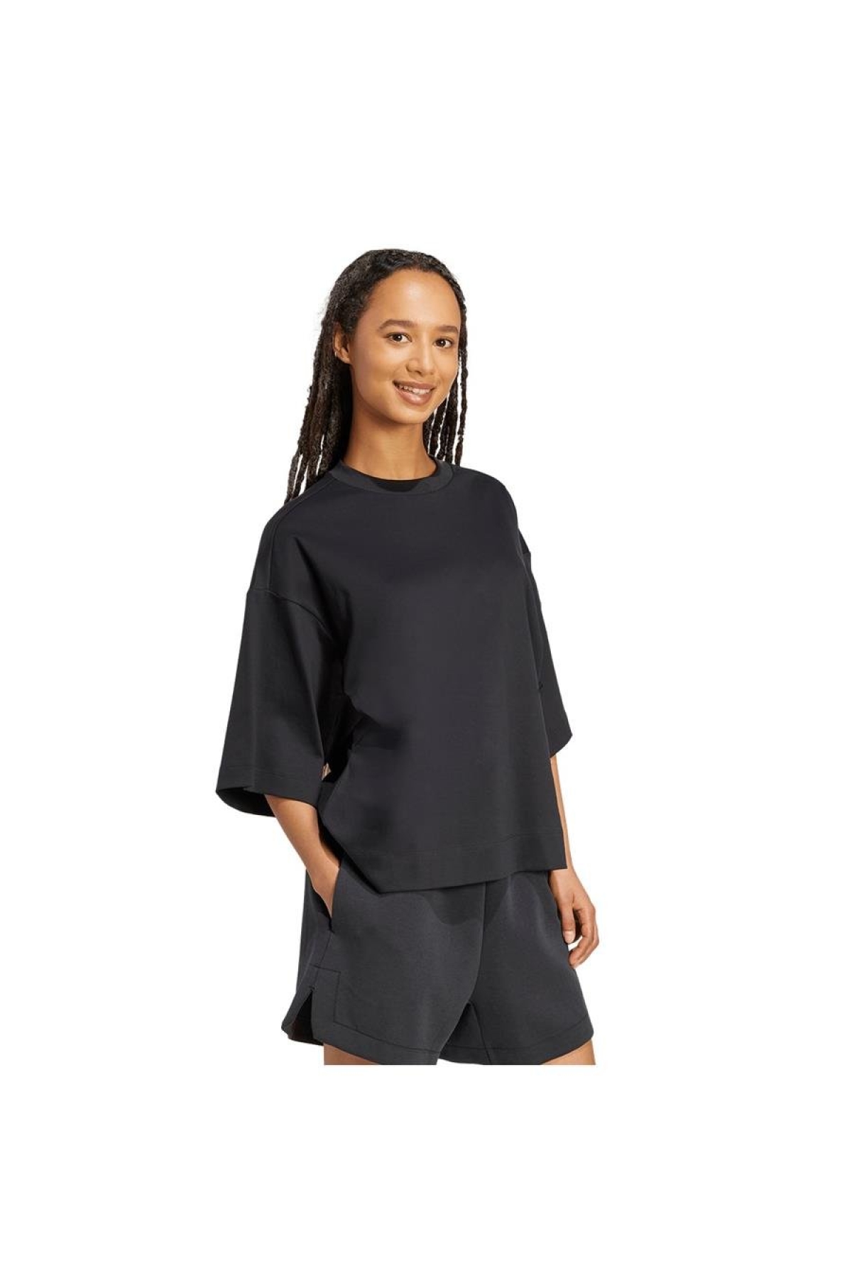 Siyah Kadın T-shirt W ALL SZN SL T JM3800 Fiyatları | Flo