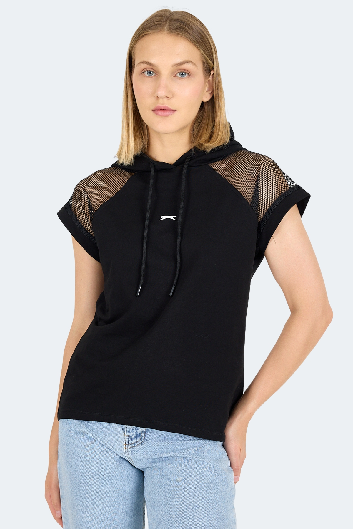 Slazenger VANKA Kadın Tişört Siyah