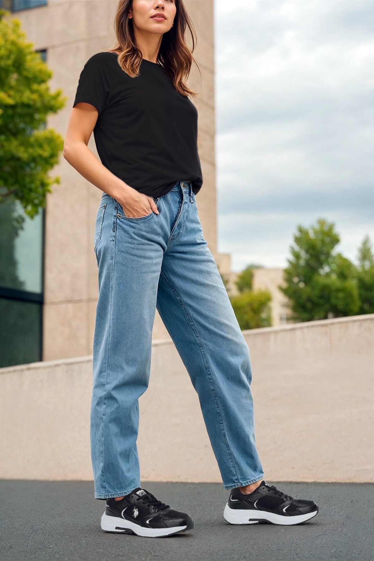 FELIX WMN 5FX Siyah Kadın Sneaker - Görsel 3