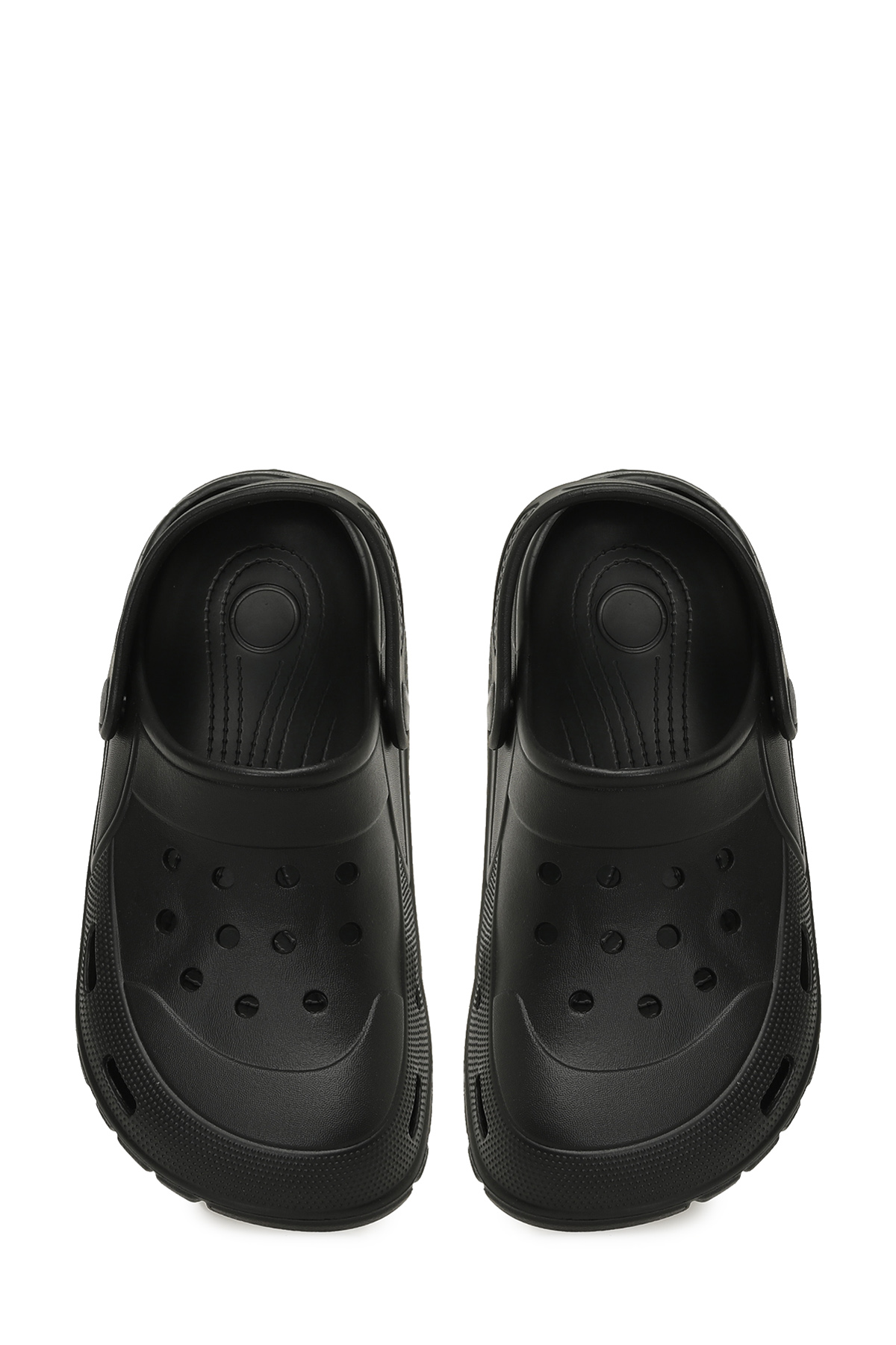 401377.Z5PR Siyah Kadın Sabo Terlik - Görsel 5