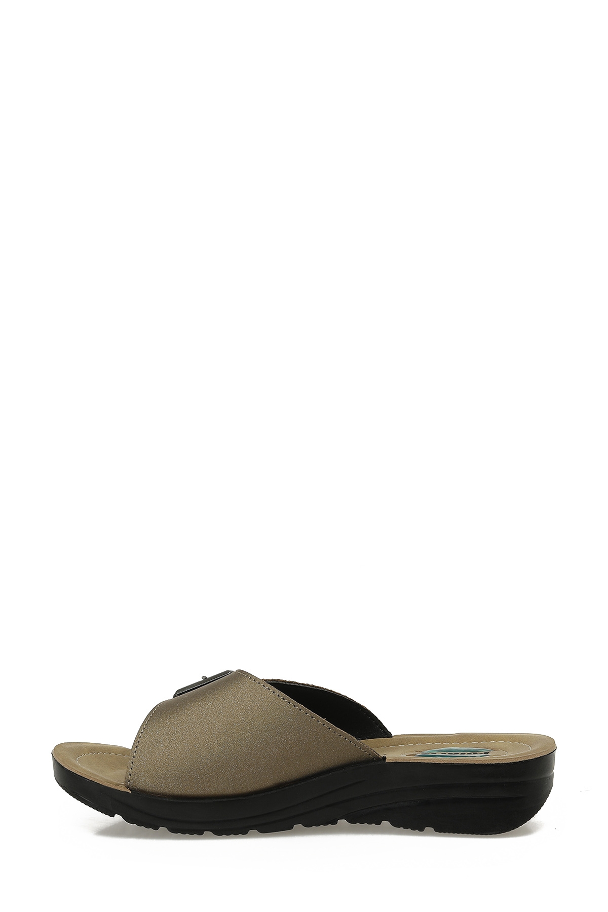 609003.Z5PR Bronz Kadın Ev Terliği - Görsel 4