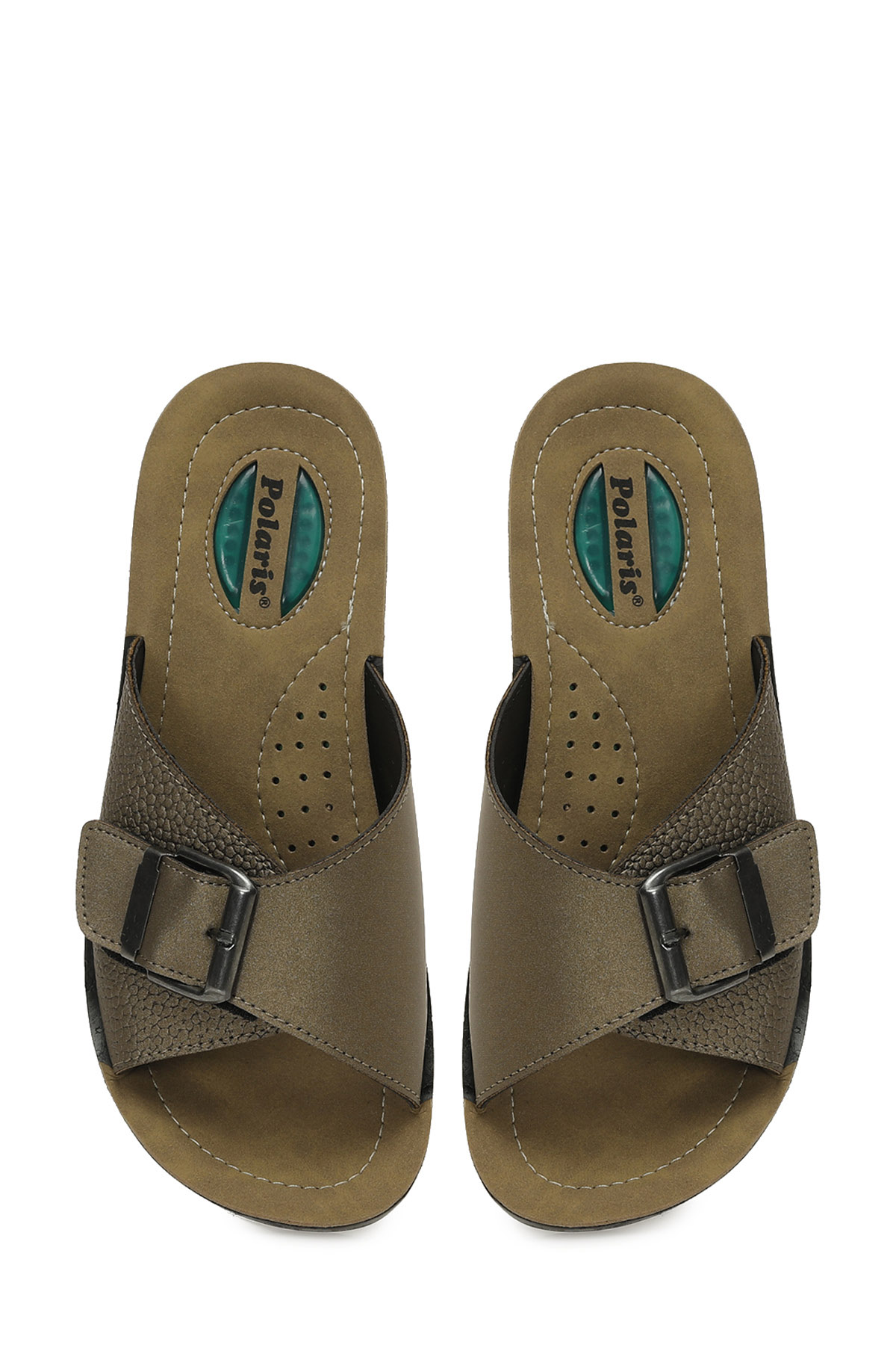 609003.Z5PR Bronz Kadın Ev Terliği - Görsel 5