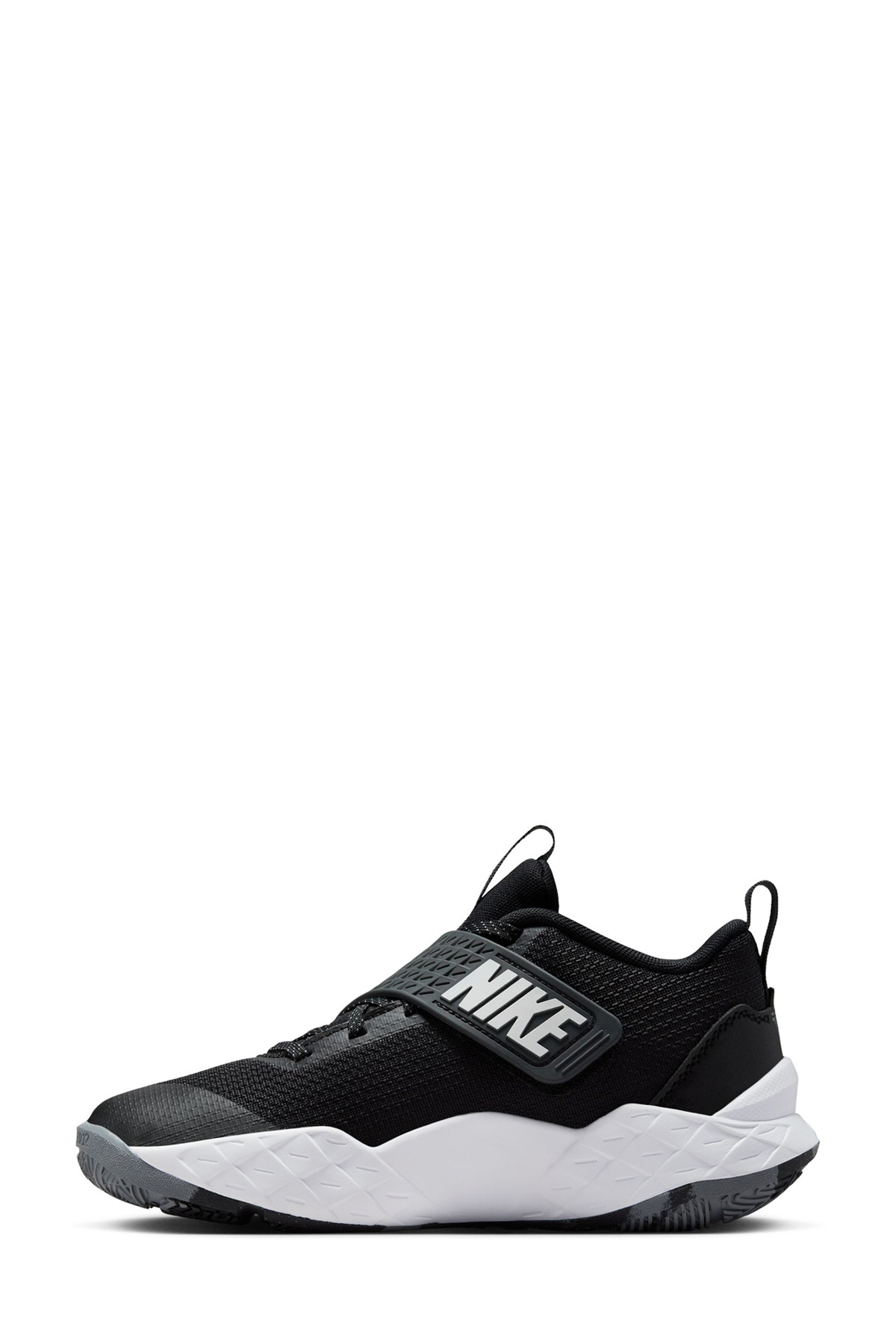 Nike TEAM HUSTLE D 12 (GS) Siyah Unisex Basketbol Ayakkabısı - Görsel 4