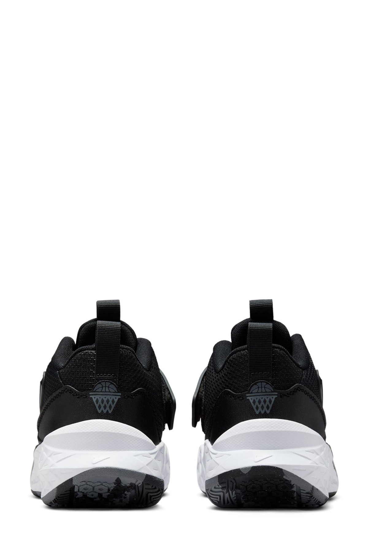 Nike TEAM HUSTLE D 12 (GS) Siyah Unisex Basketbol Ayakkabısı - Görsel 5