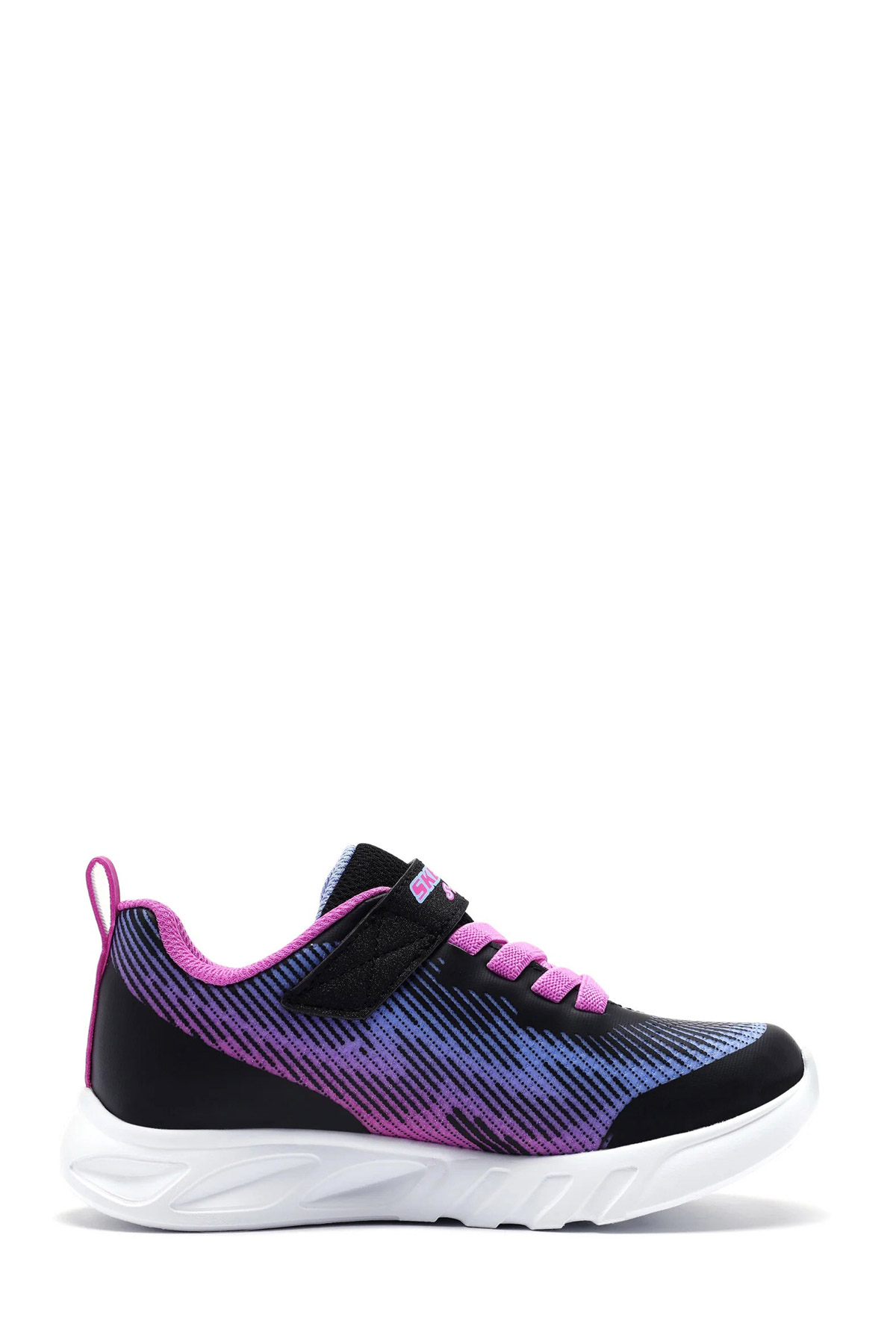 Skechers FLICKER FLASH Siyah Kız Çocuk Sneaker - Görsel 4