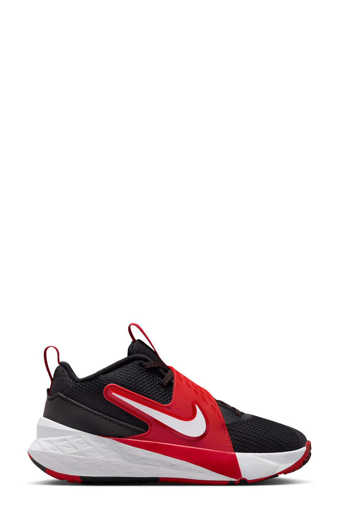 Nike TEAM HUSTLE D 12 (GS) Siyah Unisex Basketbol Ayakkabısı - Görsel 2