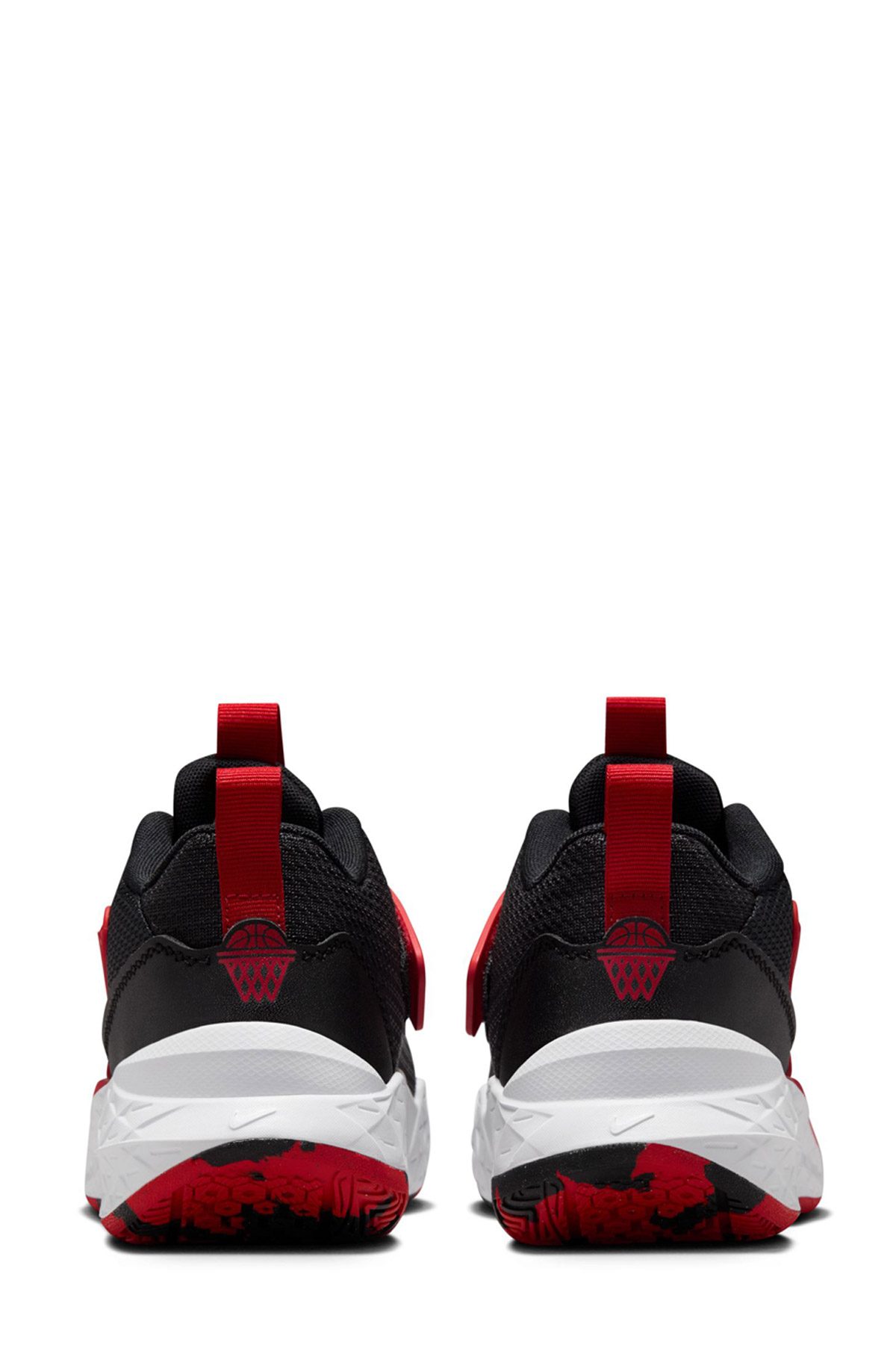 Nike TEAM HUSTLE D 12 (GS) Siyah Unisex Basketbol Ayakkabısı - Görsel 5