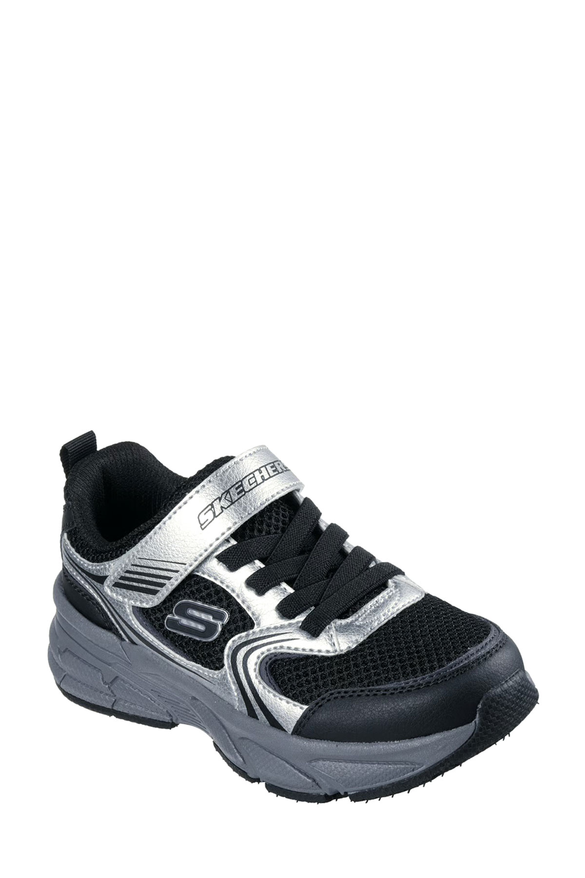 Skechers RETRO-GRAPH Gümüş Erkek Çocuk Sneaker - Görsel 3