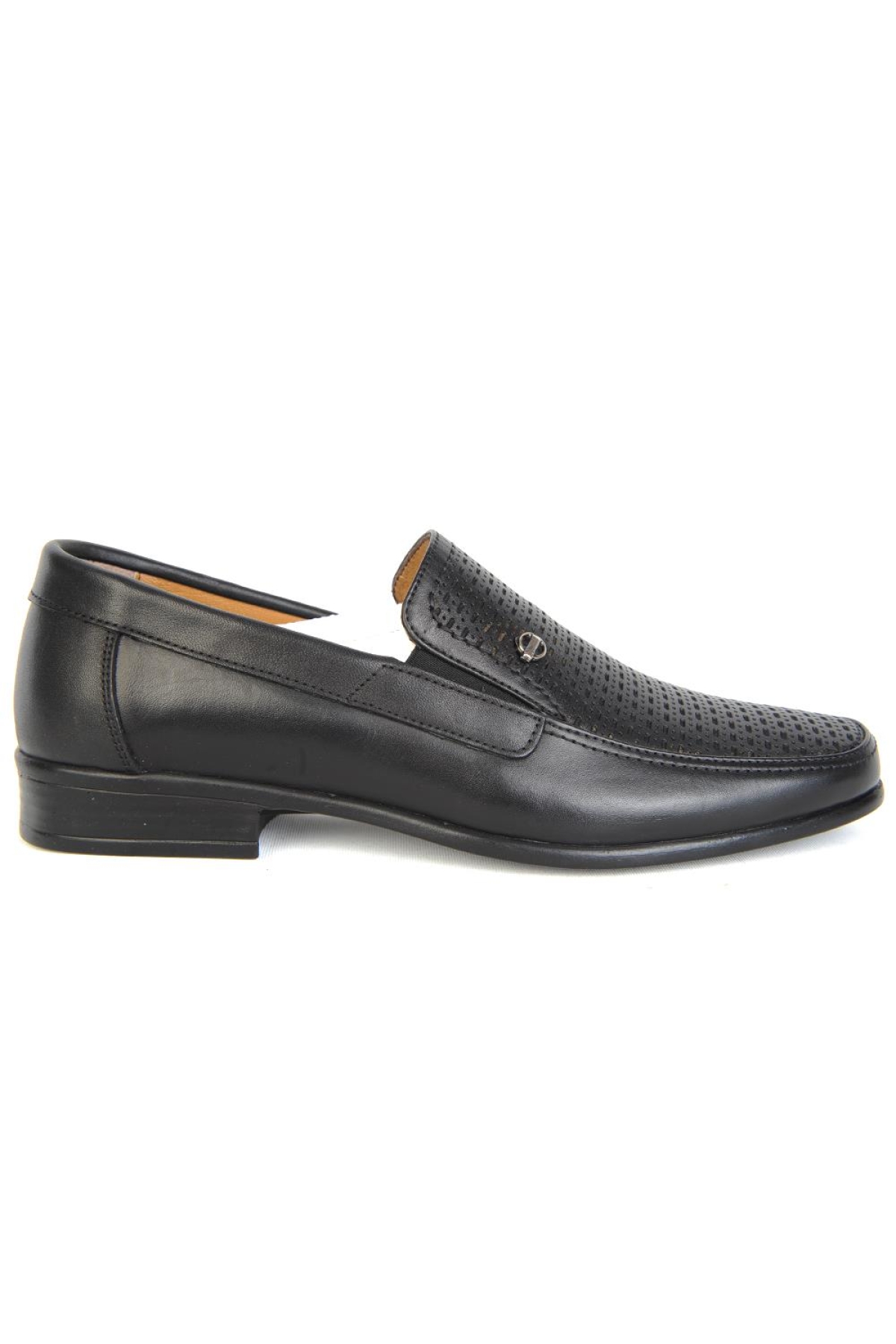 1166 Siyah %100 Deri Günlük Erkek Klasik Ayakkabı - Görsel 2