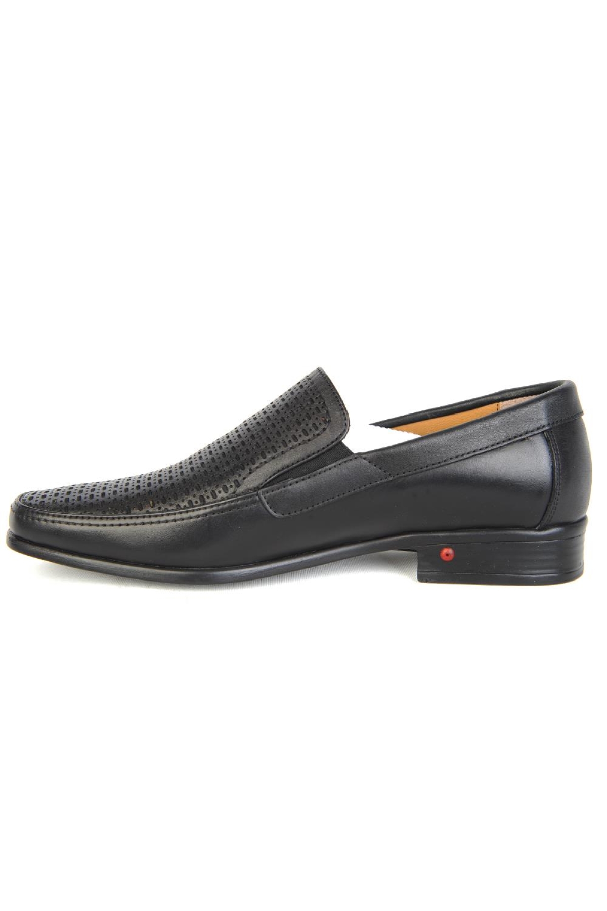 1166 Siyah %100 Deri Günlük Erkek Klasik Ayakkabı - Görsel 3