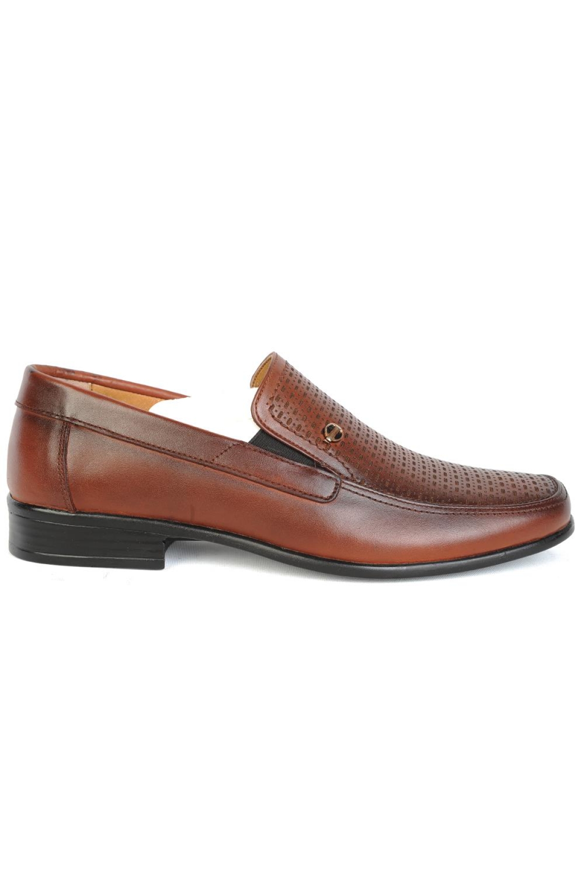 1166 Taba %100 Deri Günlük Erkek Klasik Ayakkabı - Görsel 2