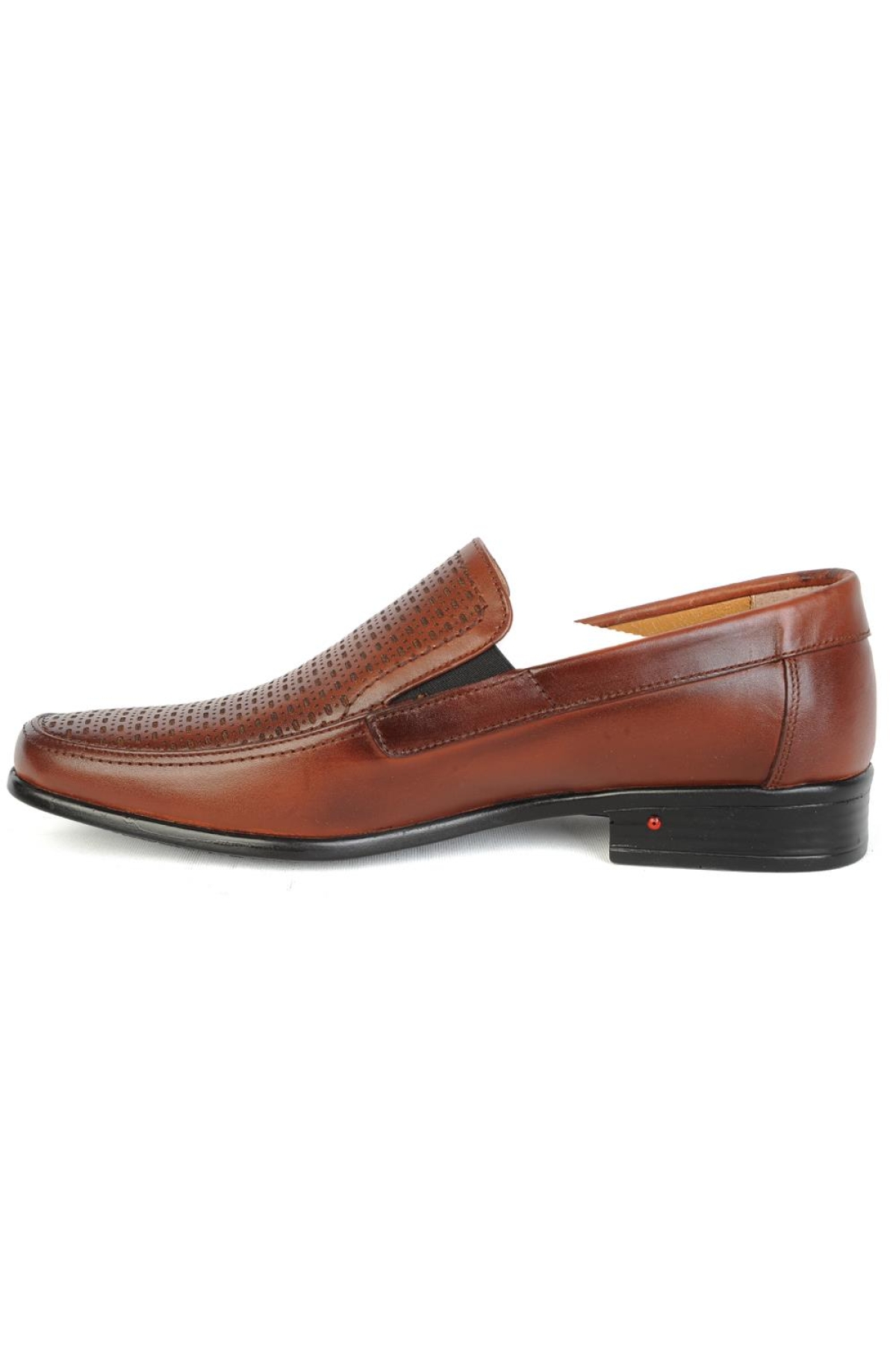 1166 Taba %100 Deri Günlük Erkek Klasik Ayakkabı - Görsel 3