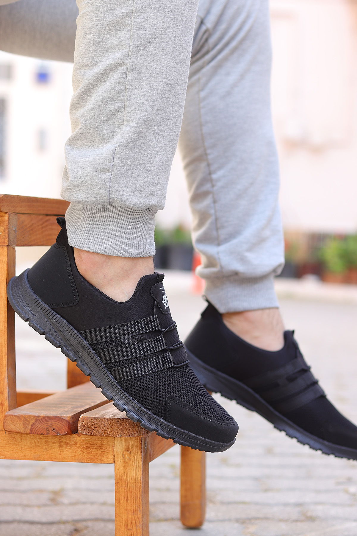 Huboss Rahat Taban Bağcıksız Erkek Spor Ayakkabı - Görsel 4