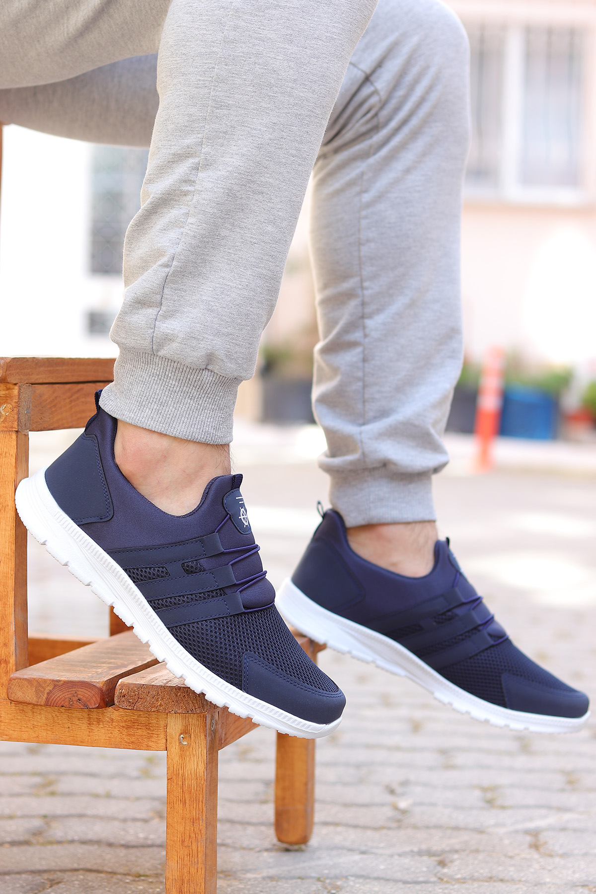 Huboss Rahat Taban Bağcıksız Erkek Spor Ayakkabı - Görsel 4