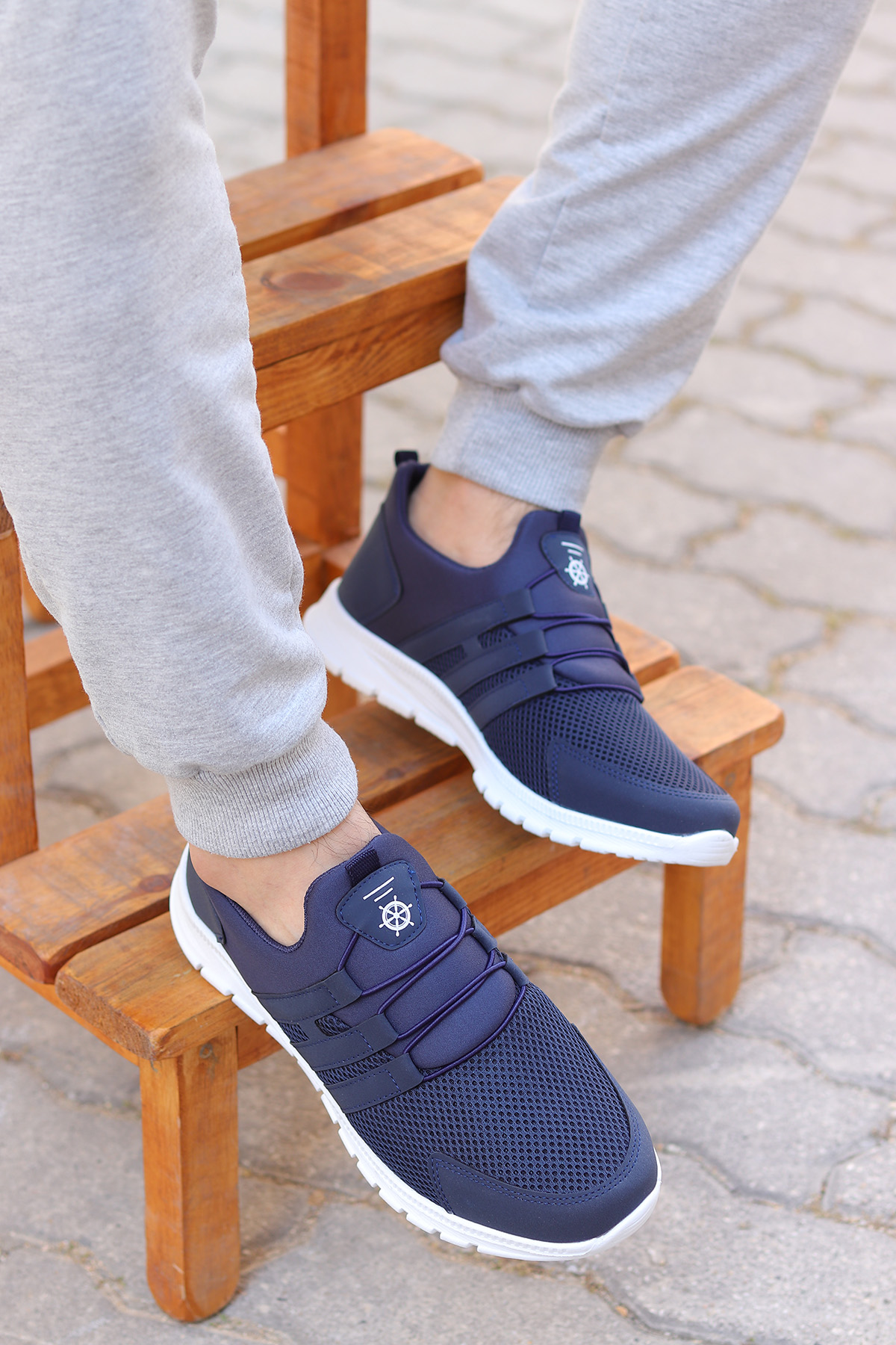 Huboss Rahat Taban Bağcıksız Erkek Spor Ayakkabı - Görsel 5
