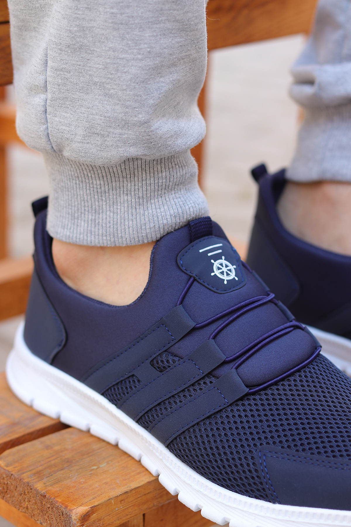 Huboss Rahat Taban Bağcıksız Erkek Spor Ayakkabı - Görsel 6