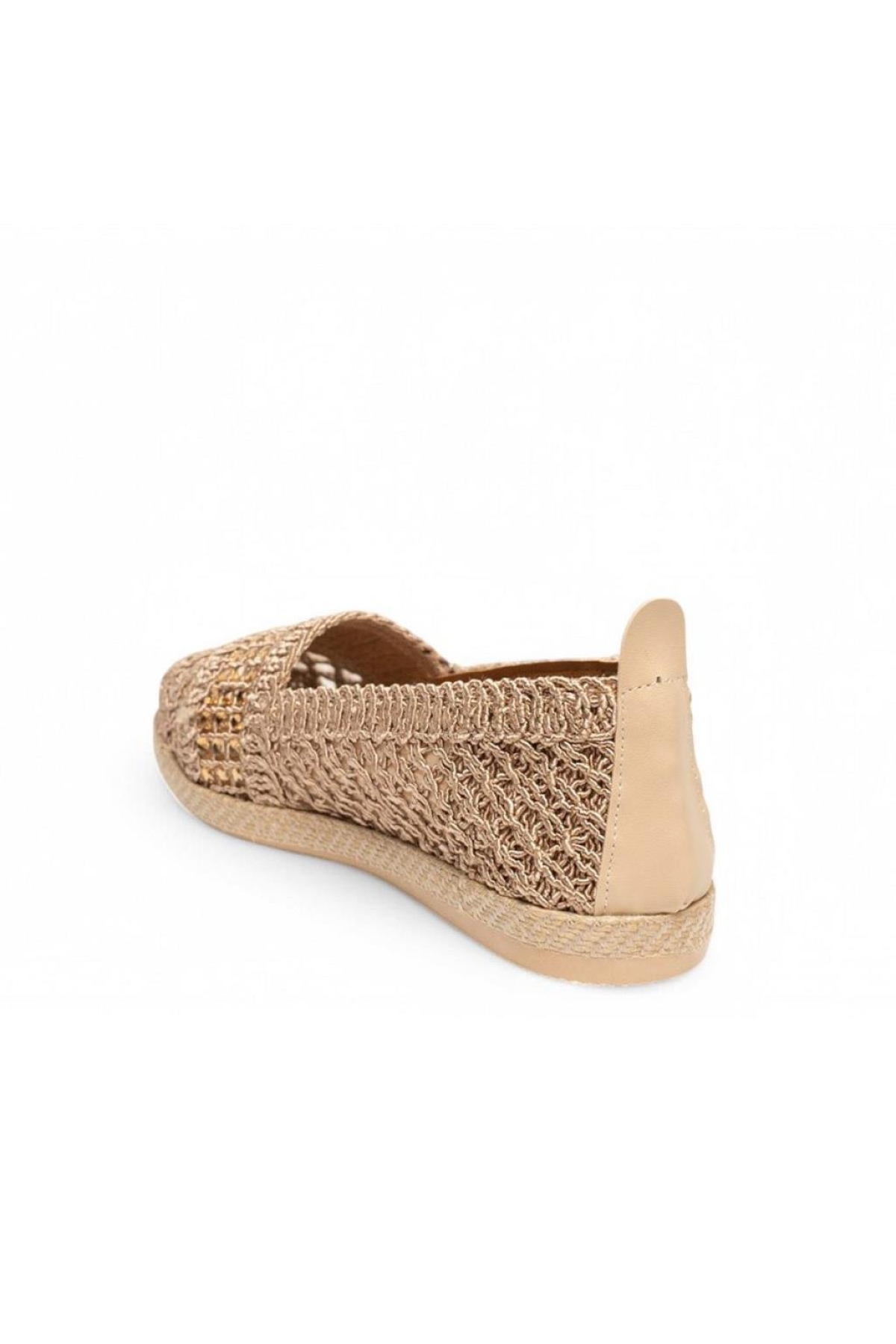 Sprs 03180 Kadın Örgü Detaylı Günlük Babet - Görsel 4