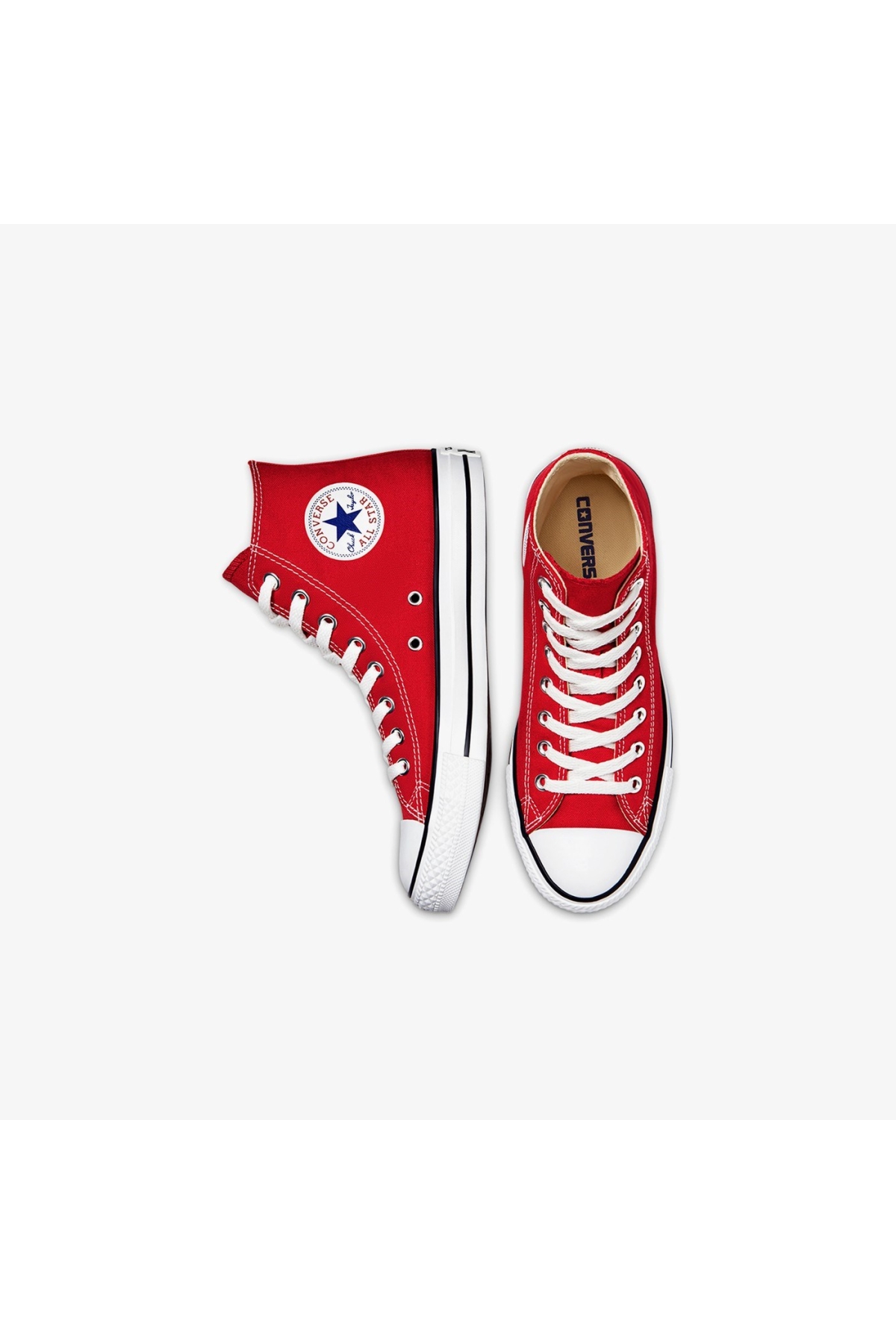 Chuck Taylor All Star Unisex Kırmızı Bilekli Sneaker - Görsel 4