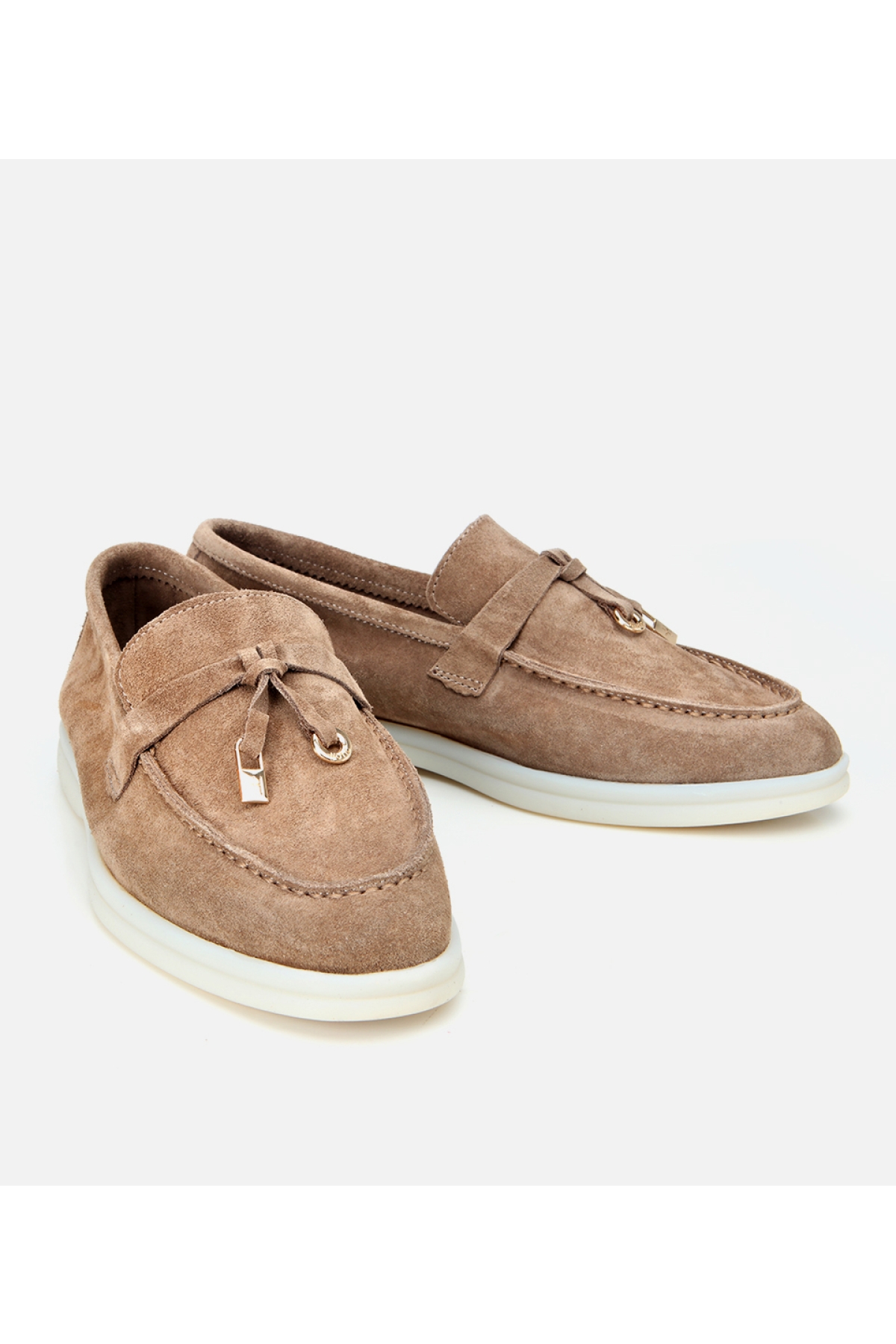 Hotiç Bej Hotiç Deri Kadın Loafer