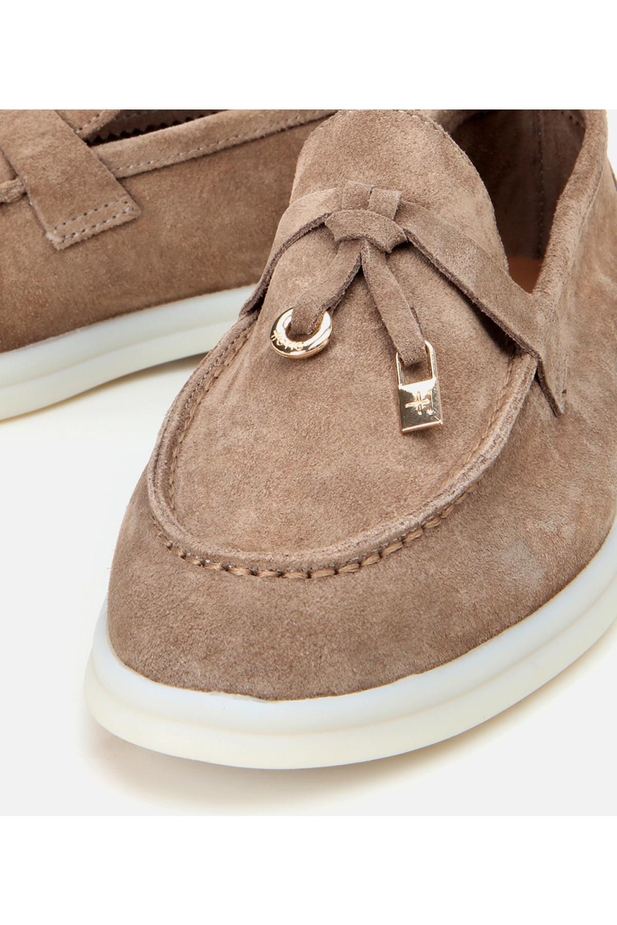 Hotiç Bej Hotiç Deri Kadın Loafer