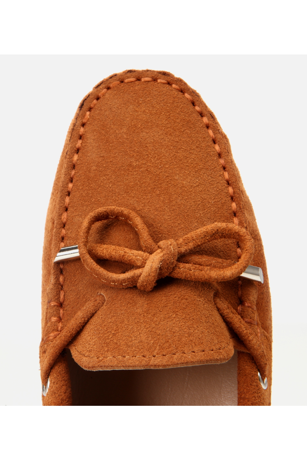 Hotiç Bej Hotiç Hotiç Süet Kadın Deri Bağcık Detaylı Günlük Loafer