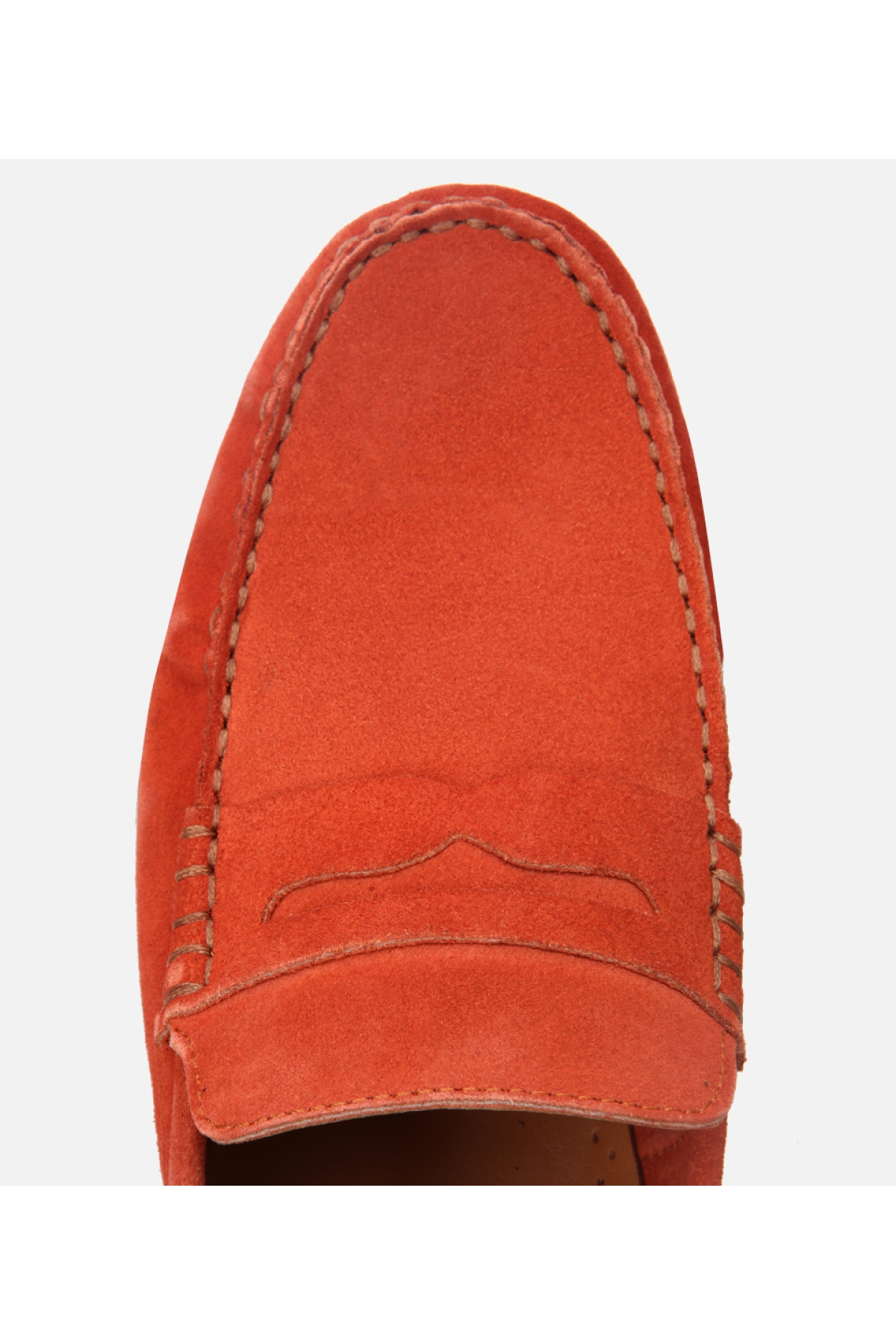 Hotiç Turuncu Hotiç Süet Deri Erkek Esnek Tabanlı Günlük Loafer