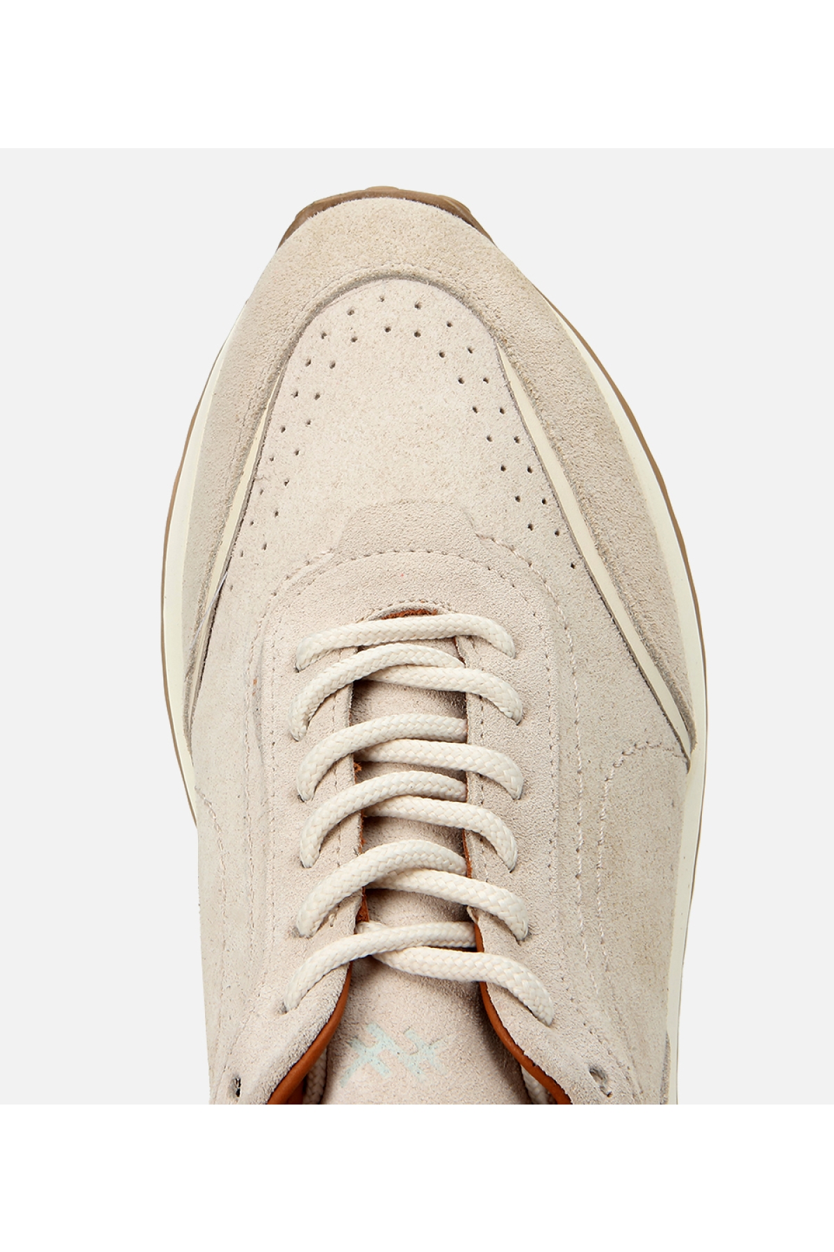 Hotiç Bej Hotiç Süet Deri Erkek Ultra Hafif Tabanlı Spor Ayakkabı