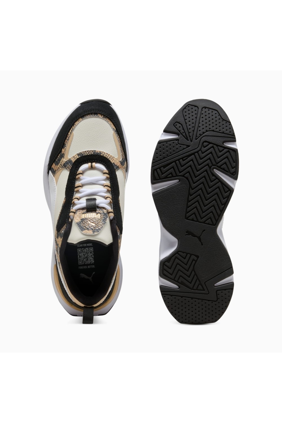 Cassia Snake Chic Kadın Spor Ayakkabı 400693-01 - Görsel 4