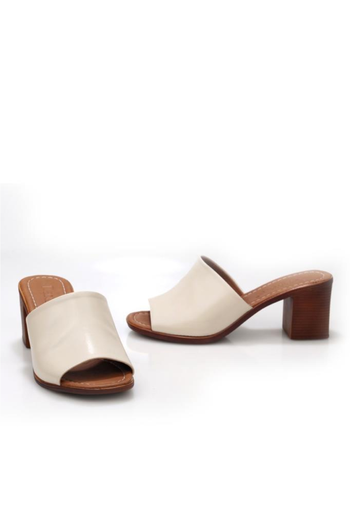 Frzn 03286 Kadın Topuklu Terlik - Görsel 4