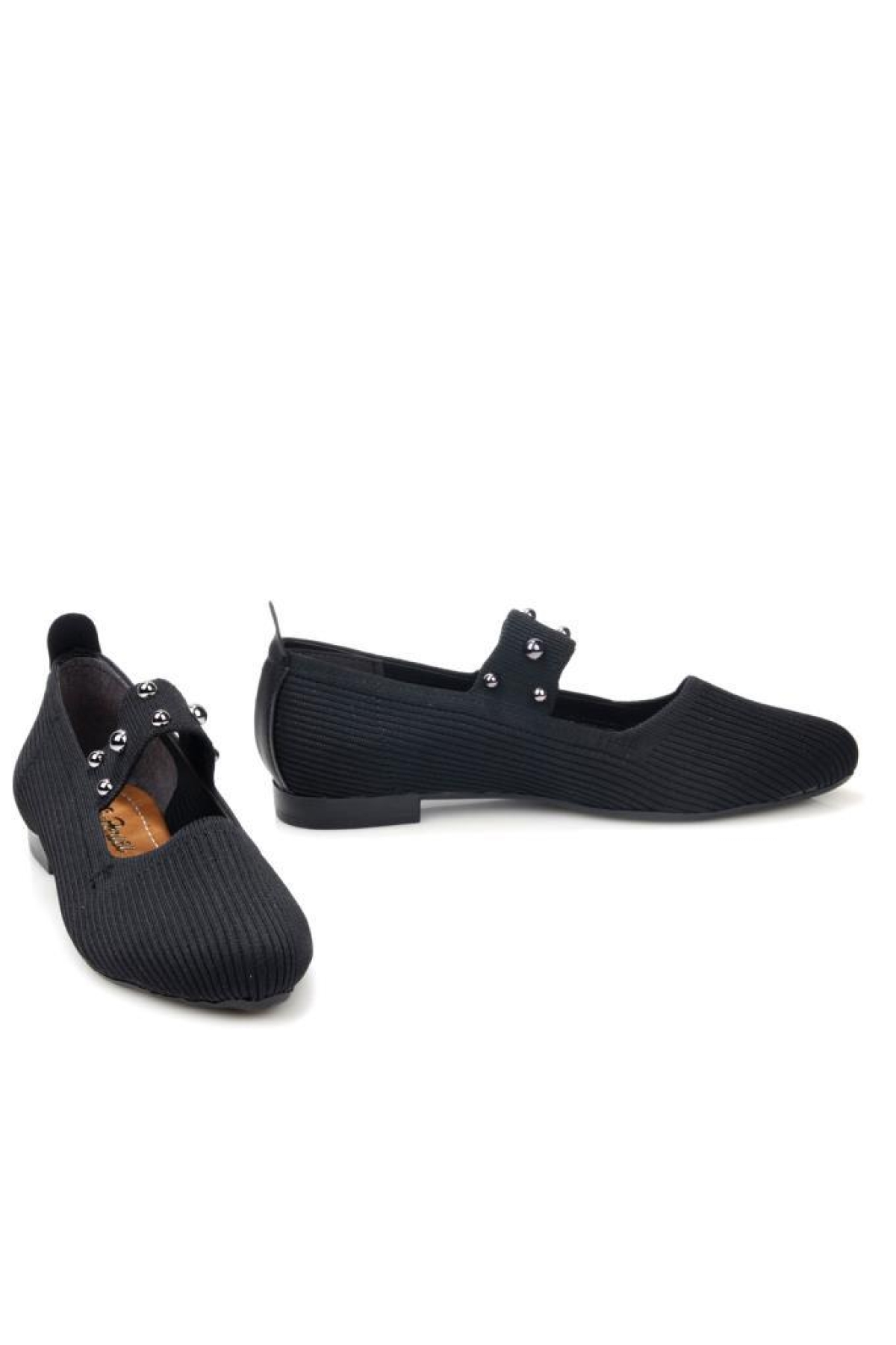 Sprs 03179 Kadın Triko Günlük Babet - Görsel 4