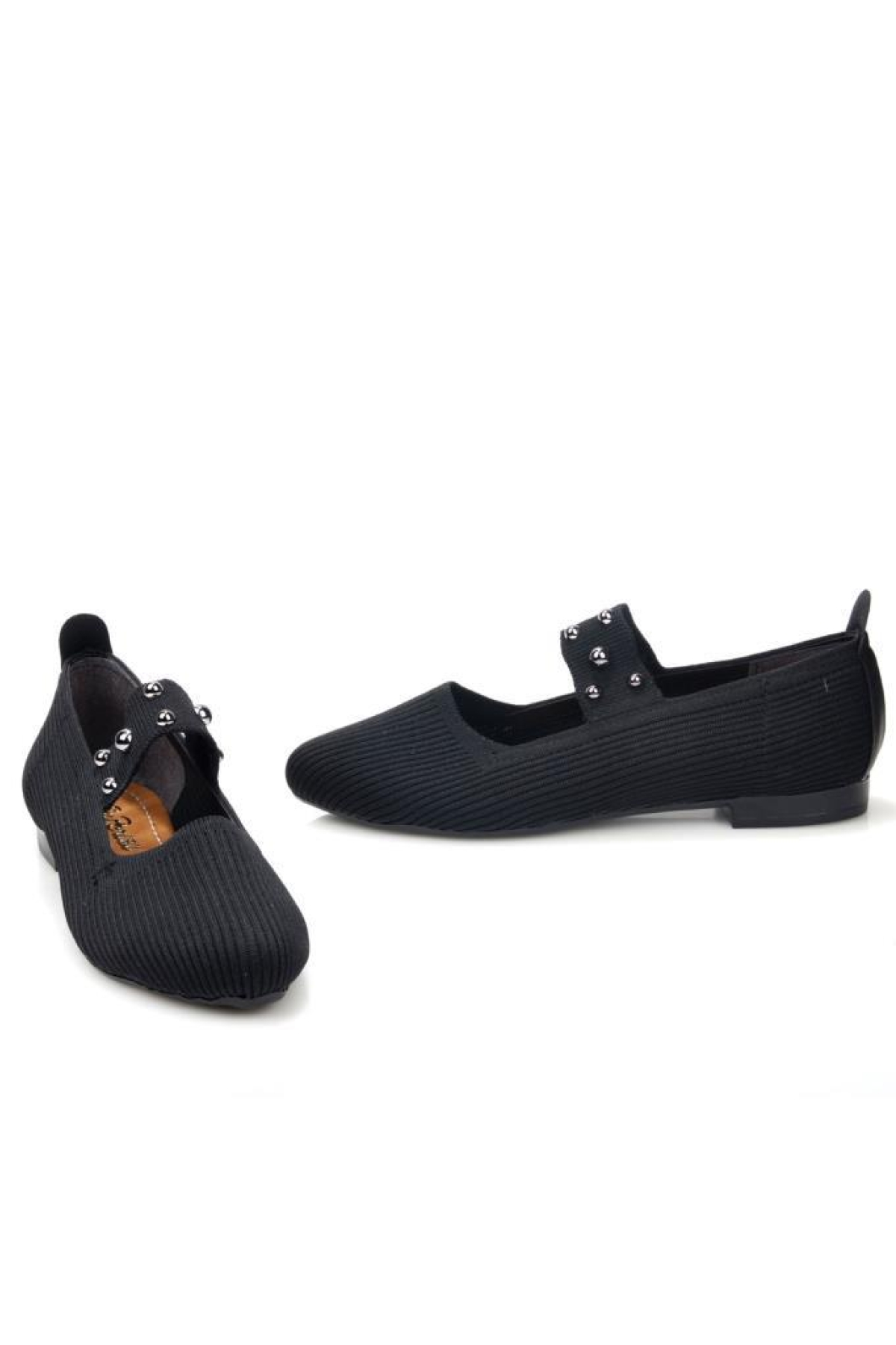 Sprs 03179 Kadın Triko Günlük Babet - Görsel 5