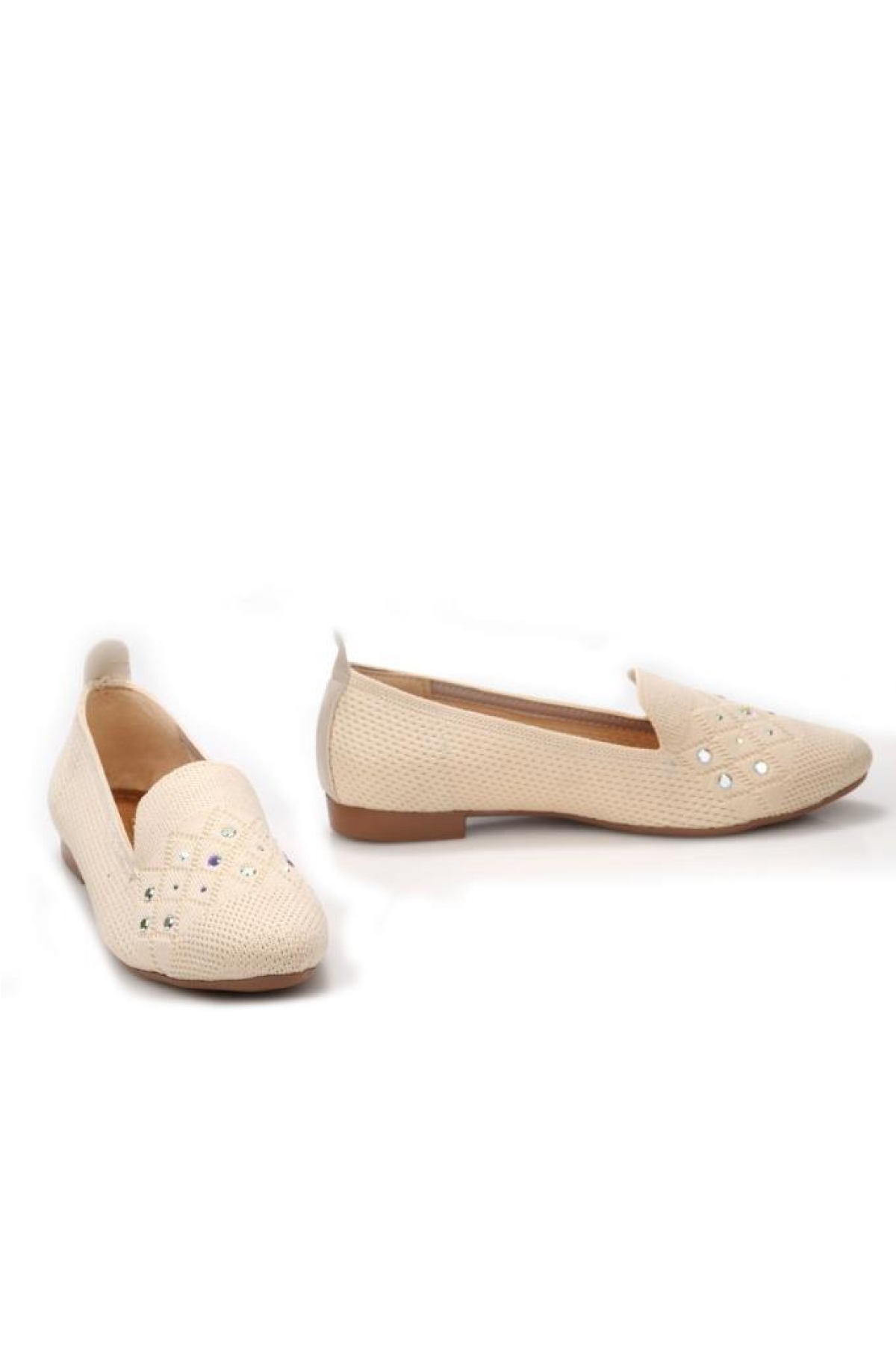 Sprs 03182 Kadın Triko Günlük Babet - Görsel 4