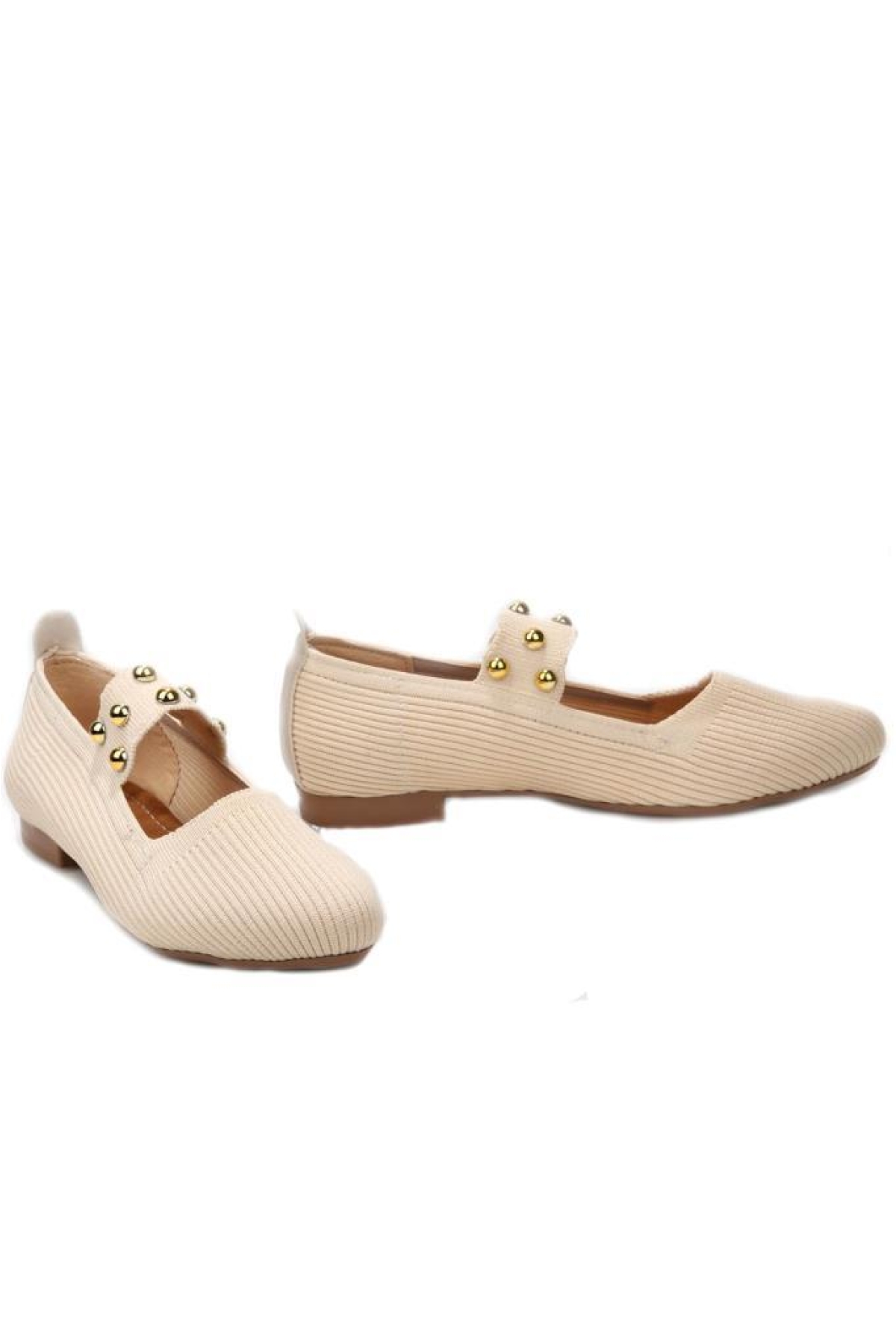 Sprs 03179 Kadın Triko Günlük Babet - Görsel 4