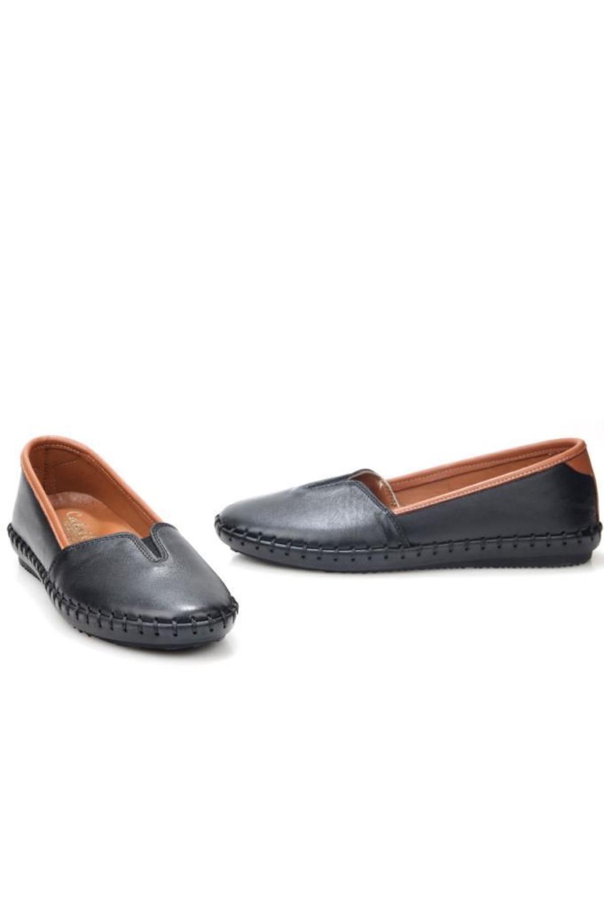 302 Ortopedik Kadın Deri Günlük Ayakkabı - Görsel 4