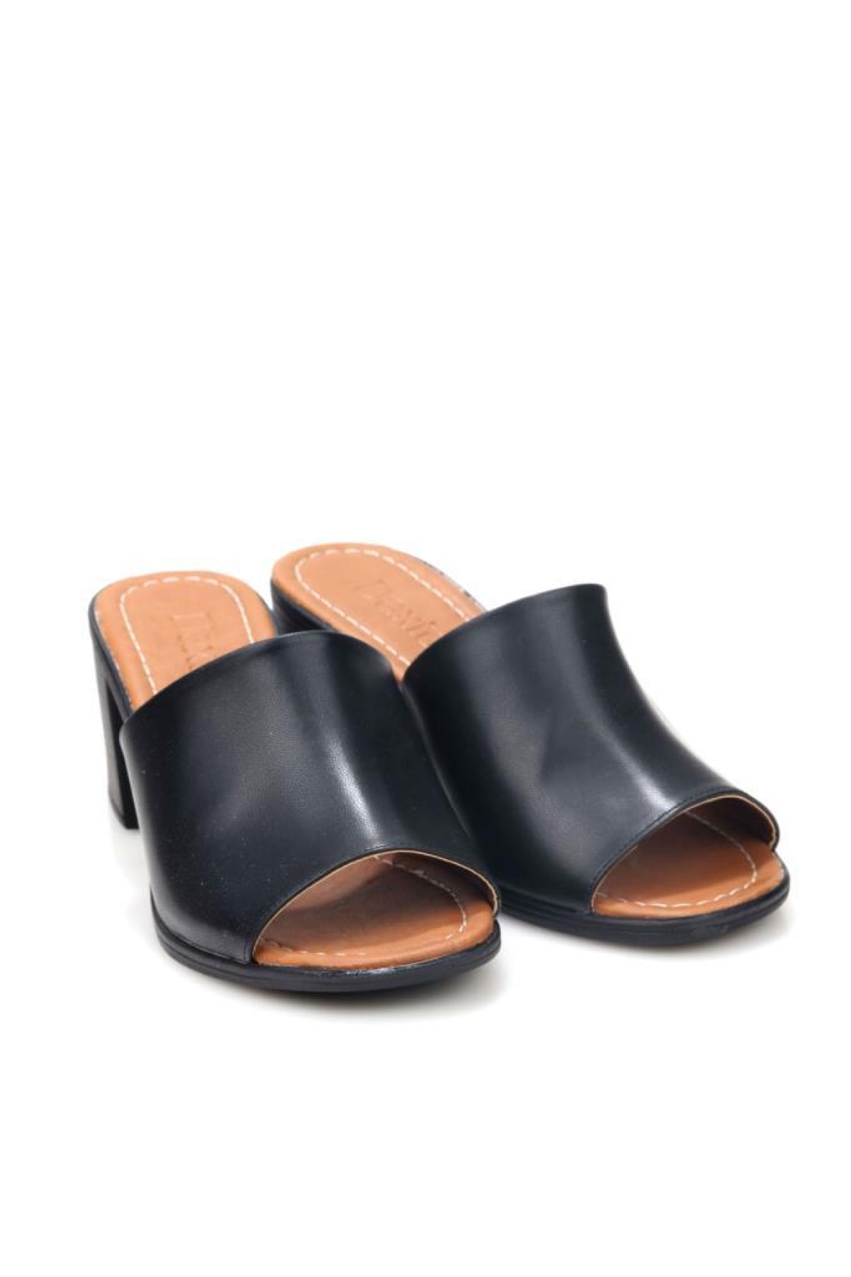 Frzn 03286 Kadın Topuklu Terlik - Görsel 3