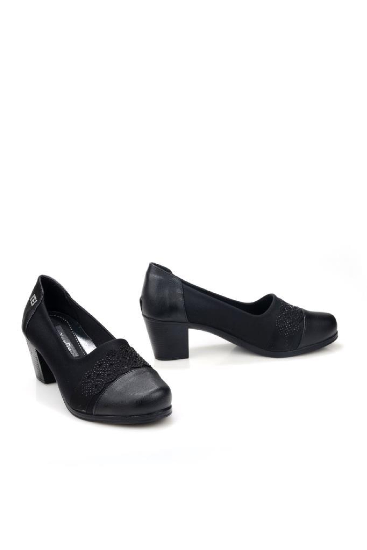 Nrfx 03233 Kadın Feta Topuklu Ayakkabı - Görsel 5