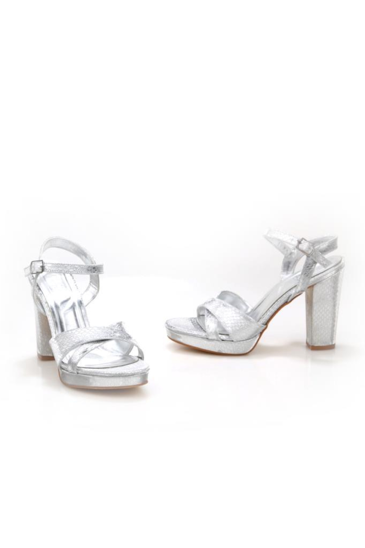 Tamer 03146 10 Cm Platform Topuklu Kadın Abiye Ayakkabı - Görsel 4