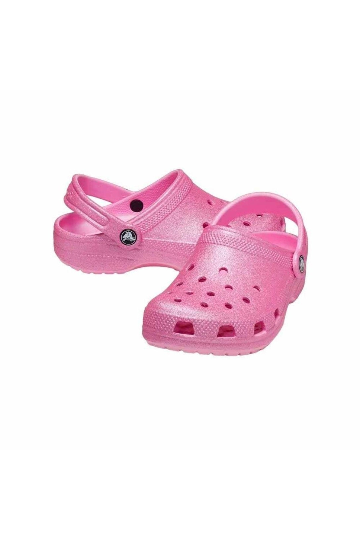Classic Glitter Clog K Çocuk Pembe Terlik 206993-6s0 - Görsel 5