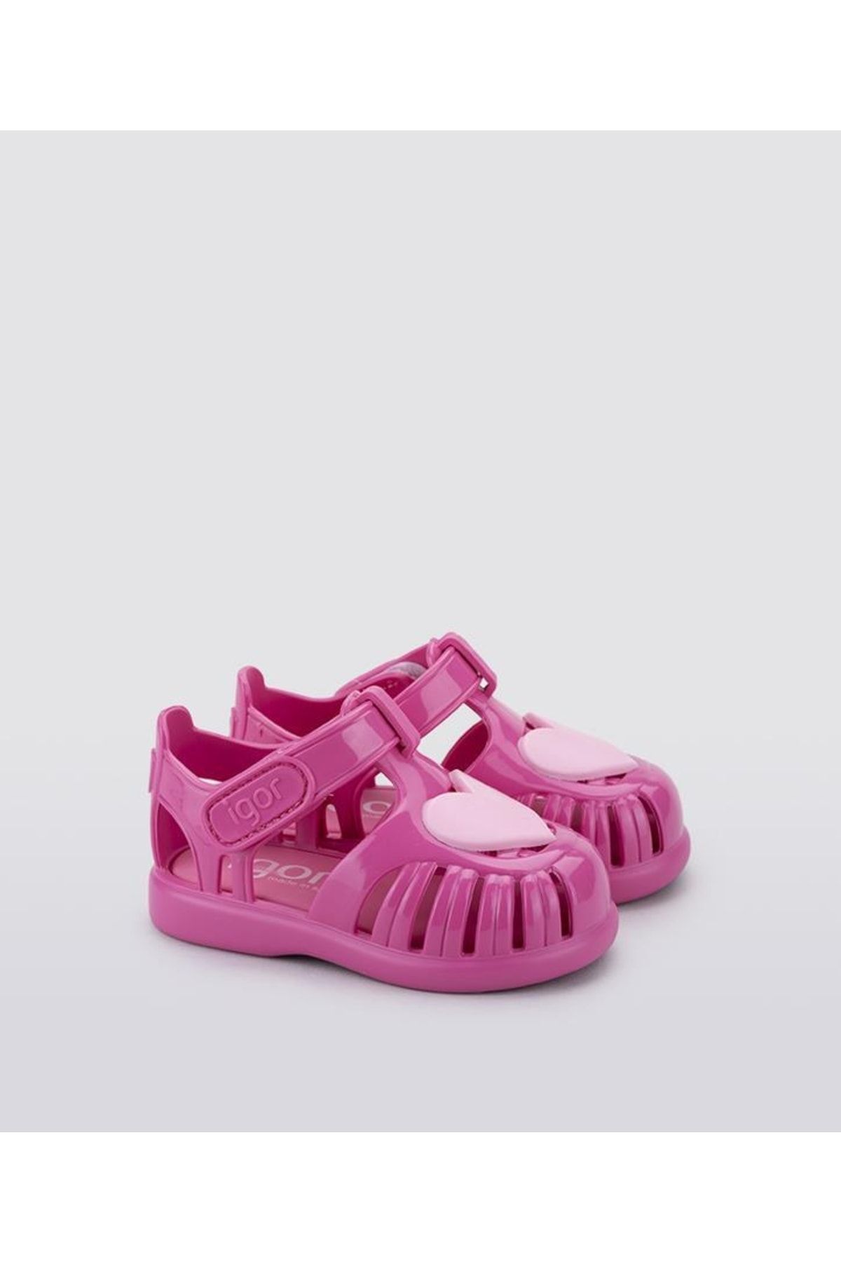 S10310 Tobby Gloss Love Çocuk Pembe Sandalet S10310-igr007 - Görsel 2