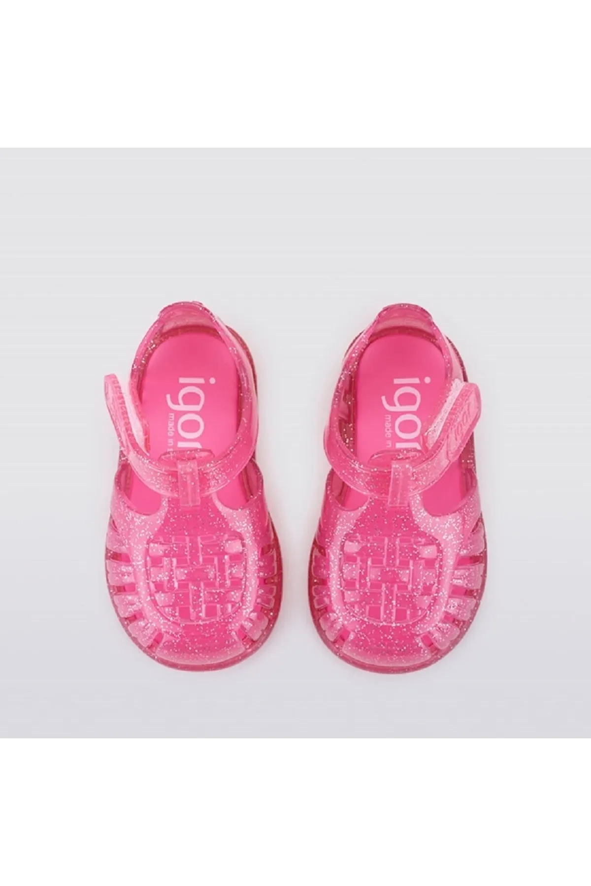 Tobby Gloss Glitter Çocuk Pembe Sandalet S10308-igr057 - Görsel 4