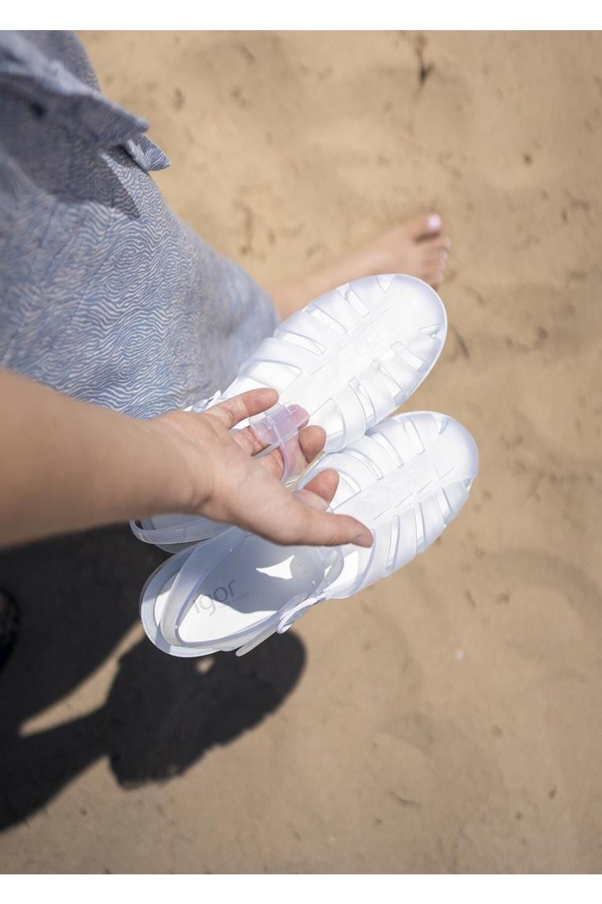 Biarritz Cristal Kadin Beyaz Sandalet S10261-o72 - Görsel 5