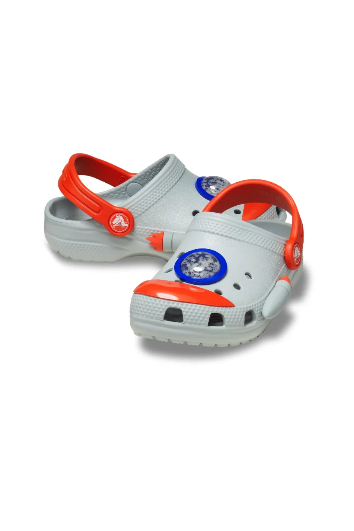 Classic Rocket Ship Clog T Çocuk Gri Sandalet 210359-1nm - Görsel 6