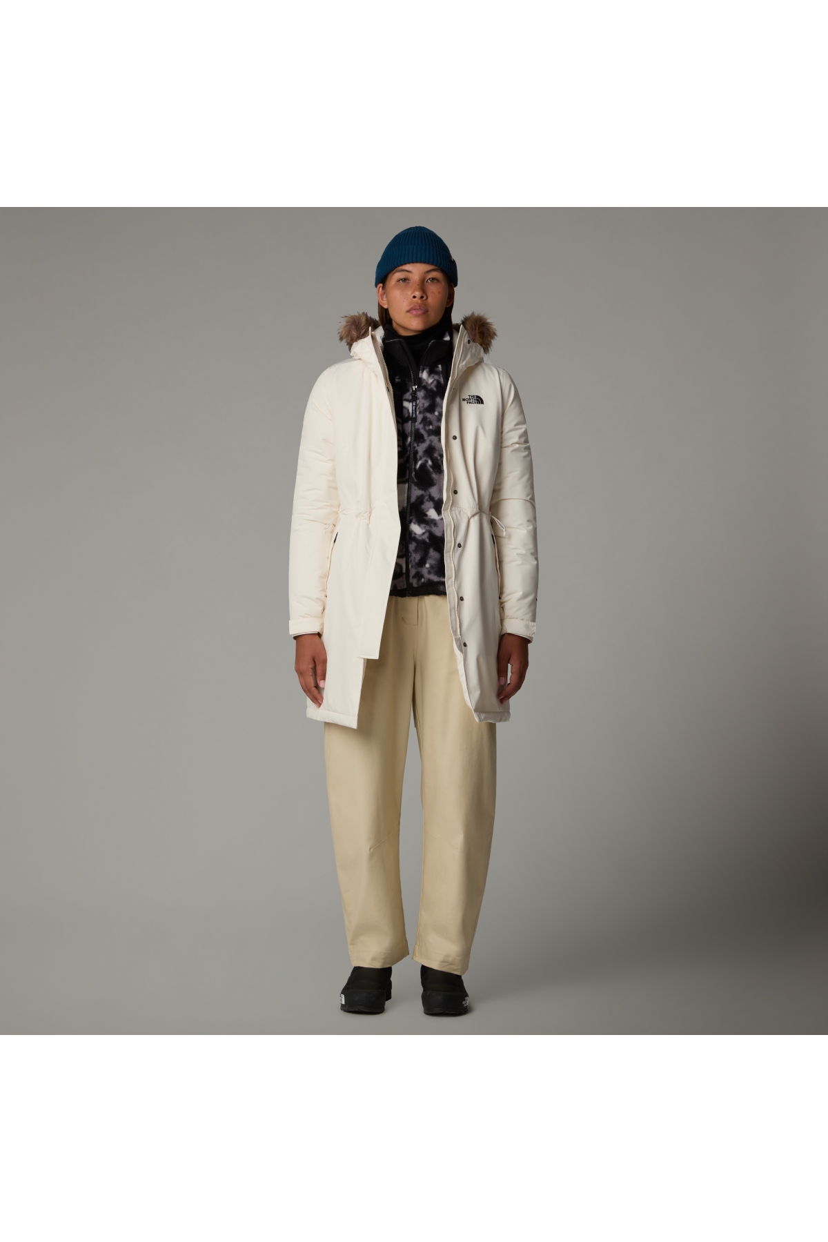 W Zaneck Parka Kadin Beyaz Mont Nf0a4m8yqli1 Fiyatları | Flo